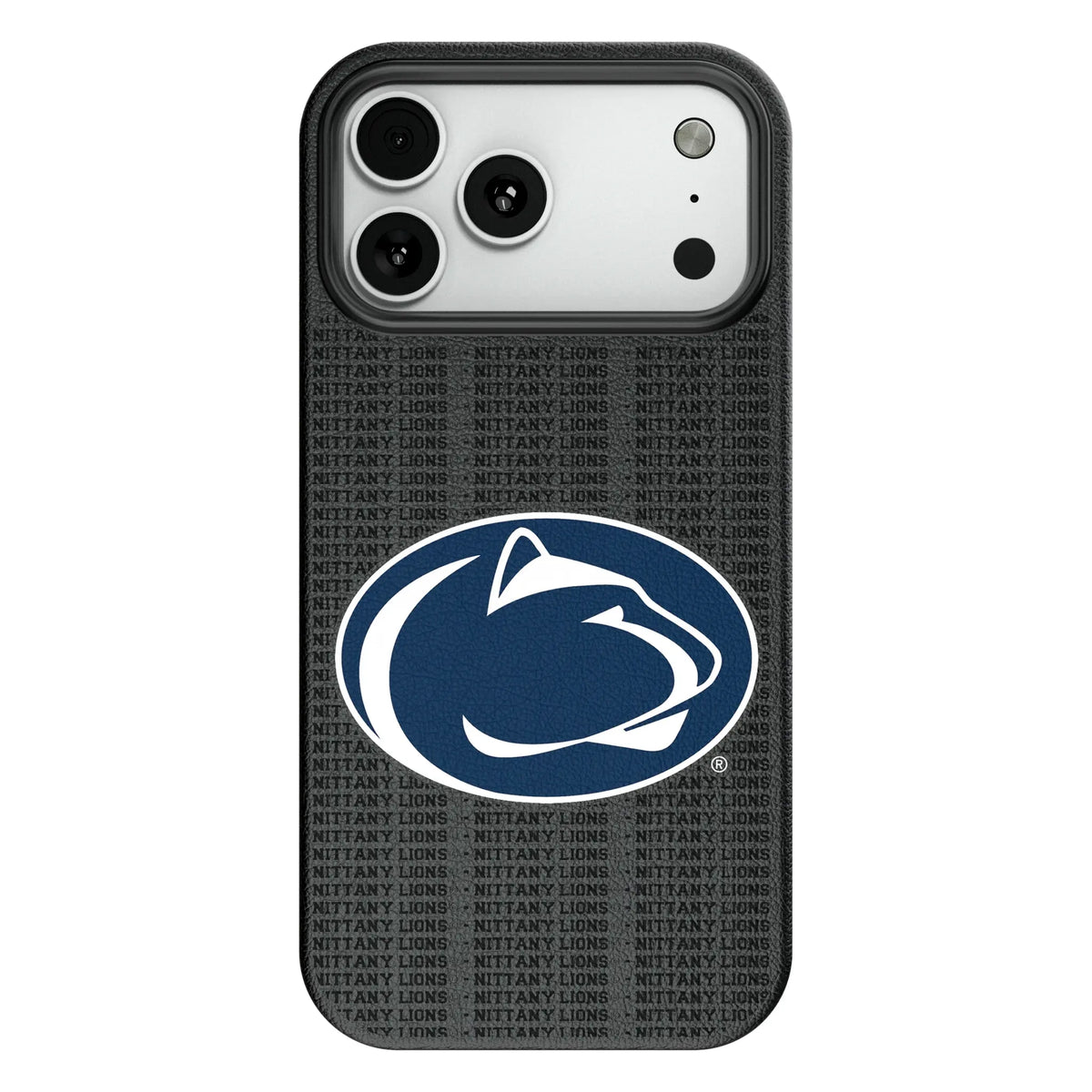 Pennsylvania State University Nittany Lions Text Backdrop MagSafe Compatible Phone Case for Apple iPhone