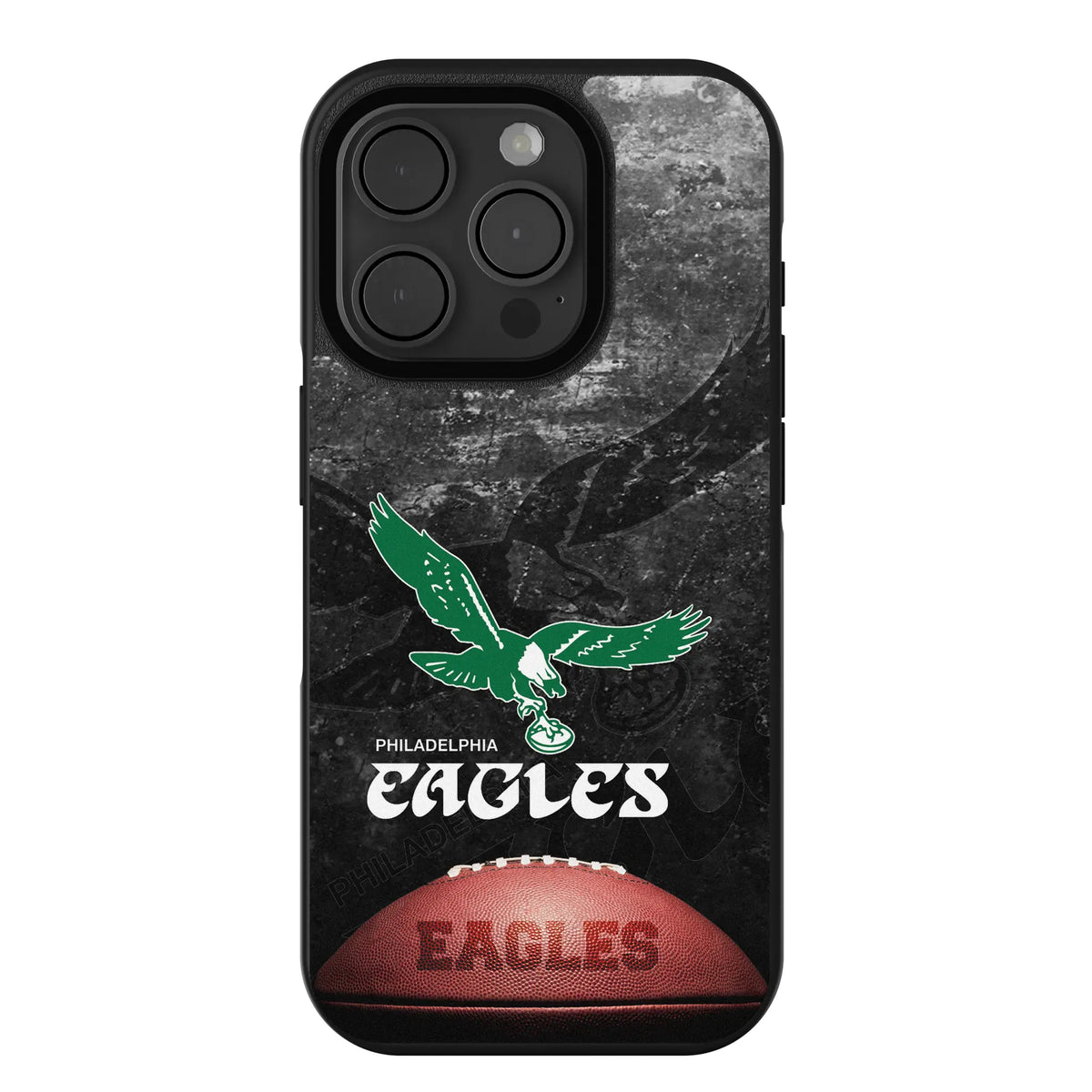 Philadelphia Eagles 1973-1995 Historic Collection Legendary iPhone Bump Phone Case for Apple iPhone