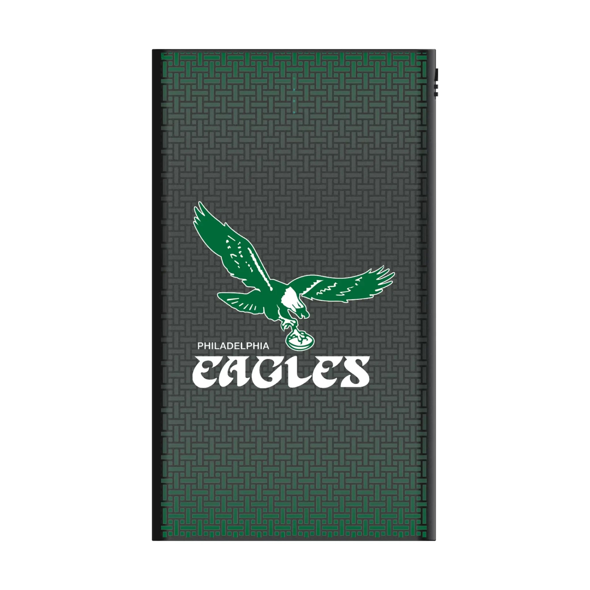 Philadelphia Eagles 1973-1995 Historic Collection Linen 5000mAh Flat Power Bank