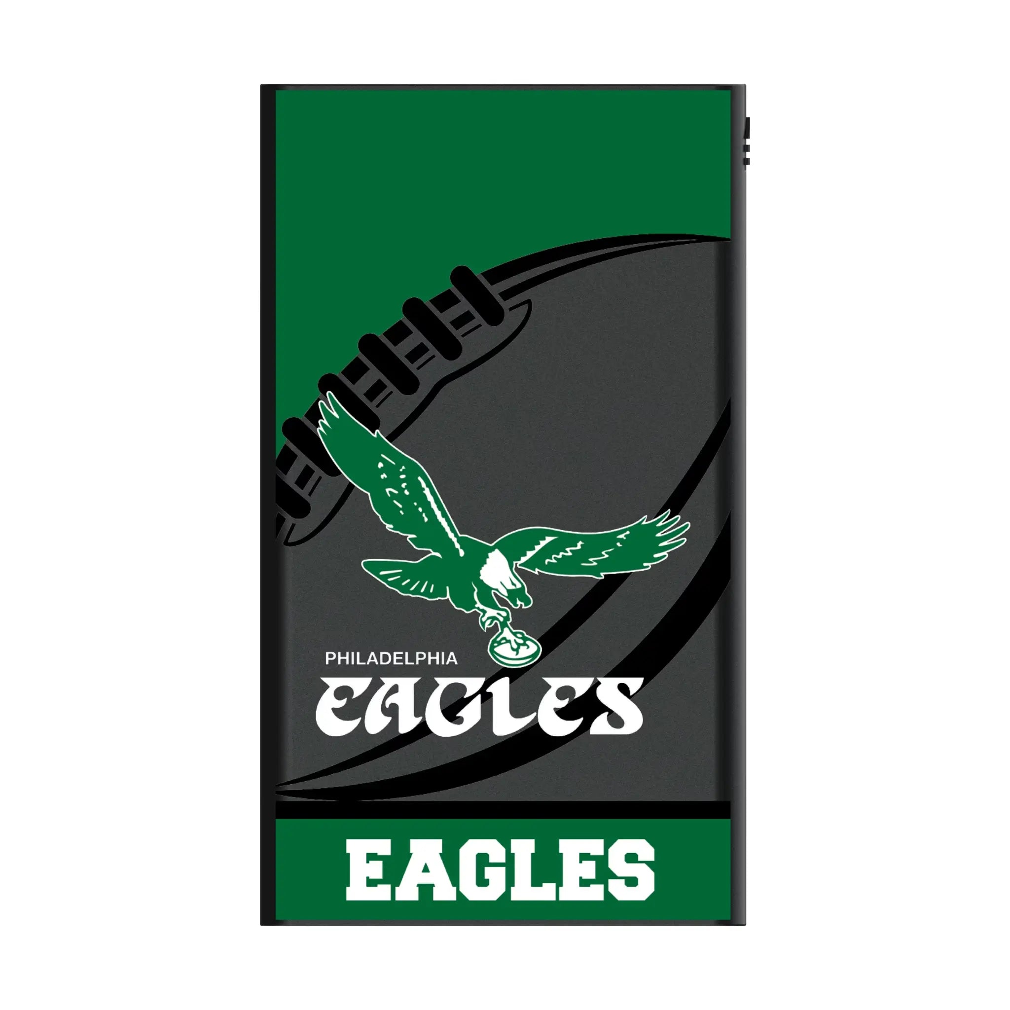 Philadelphia Eagles 1973-1995 Historic Collection Passtime 5000mAh Flat Power Bank