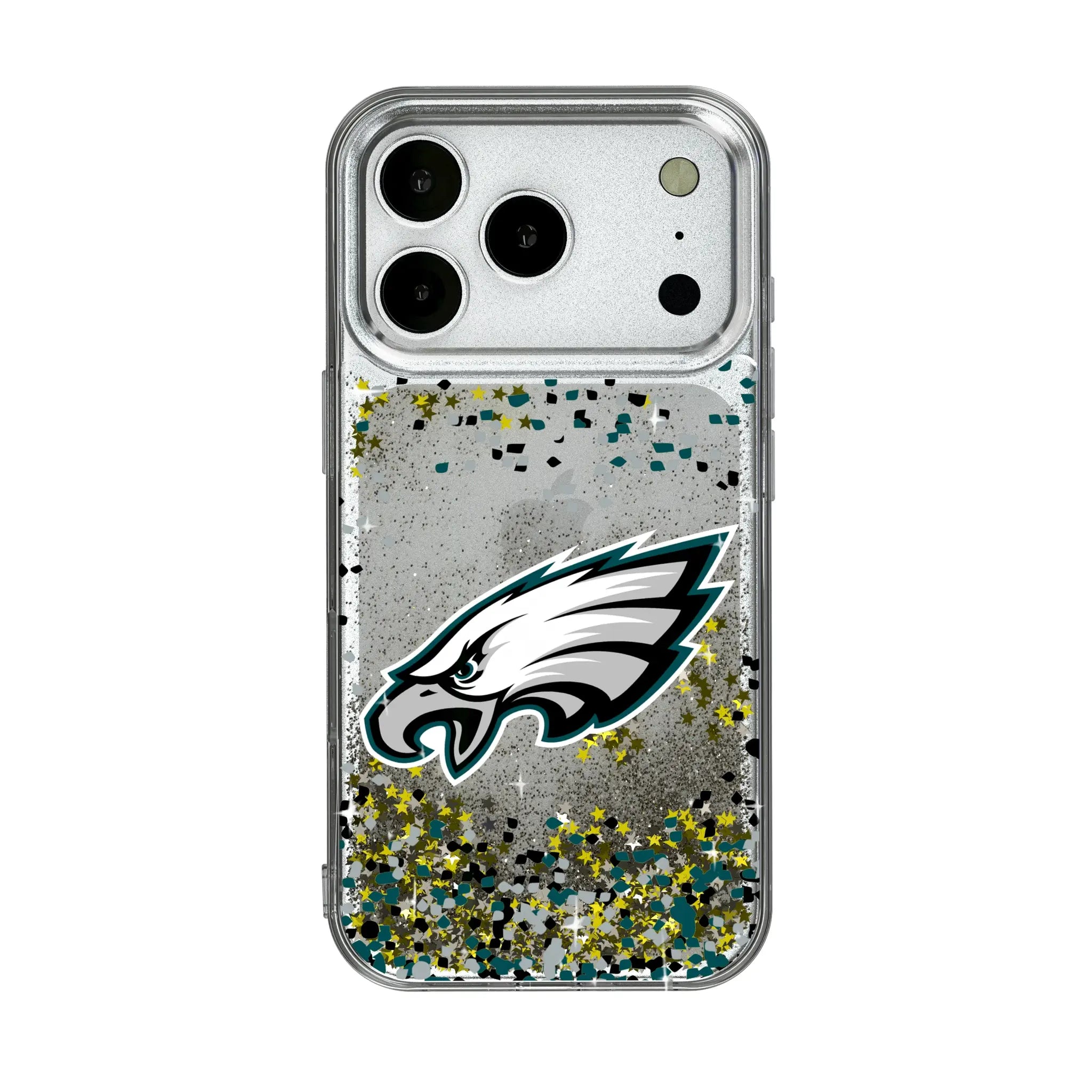 Philadelphia Eagles Confetti iPhone Glitter Phone Case for Apple iPhone