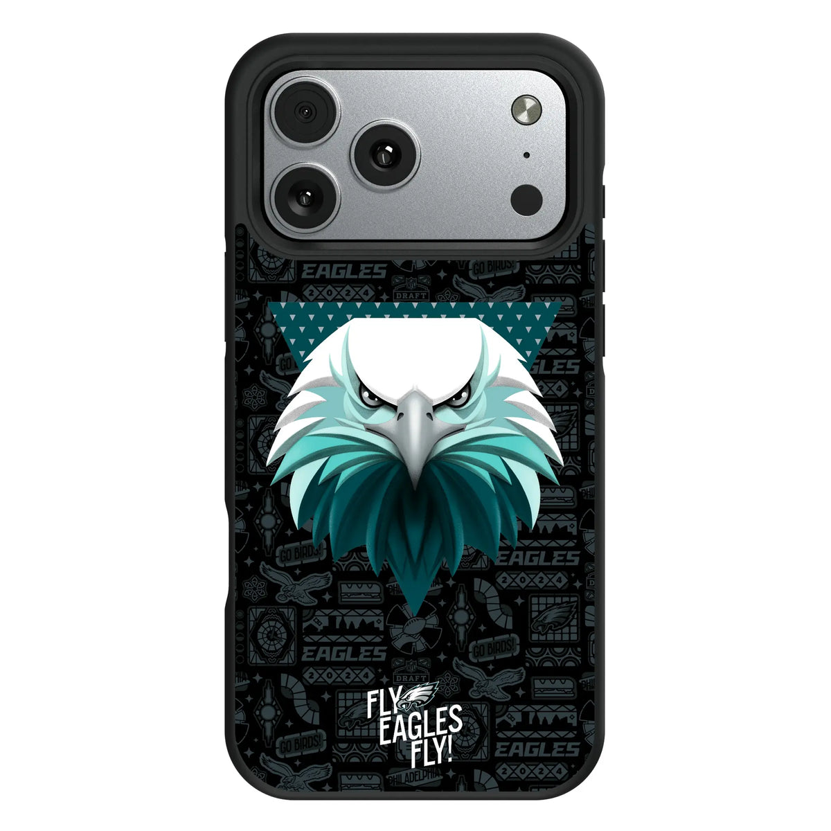 Philadelphia Eagles Deco iPhone Bump Phone Case for Apple iPhone#Device_iPhone 17 Pro Max