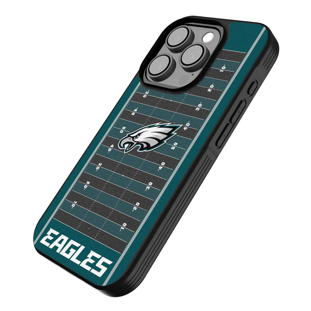 Philadelphia Eagles Field iPhone Bump Phone Case for Apple iPhone - Isometric View
