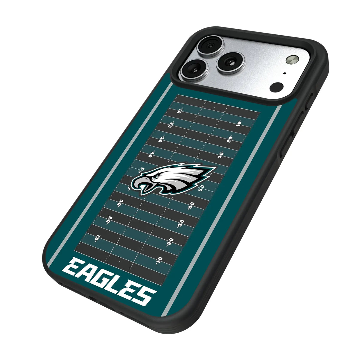 Philadelphia Eagles Field iPhone Bump Phone Case for Apple iPhone - Isometric View#Device_iPhone 17 Pro Max