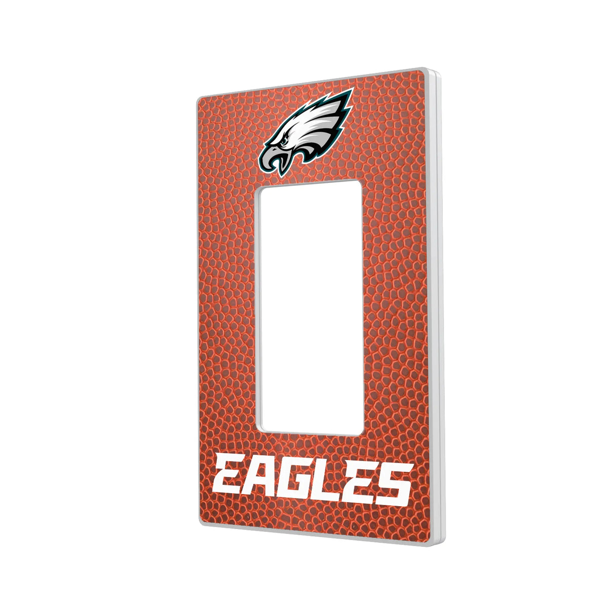 Philadelphia Eagles Football Hidden-Screw Light Switch Plate#Style_Single Rocker