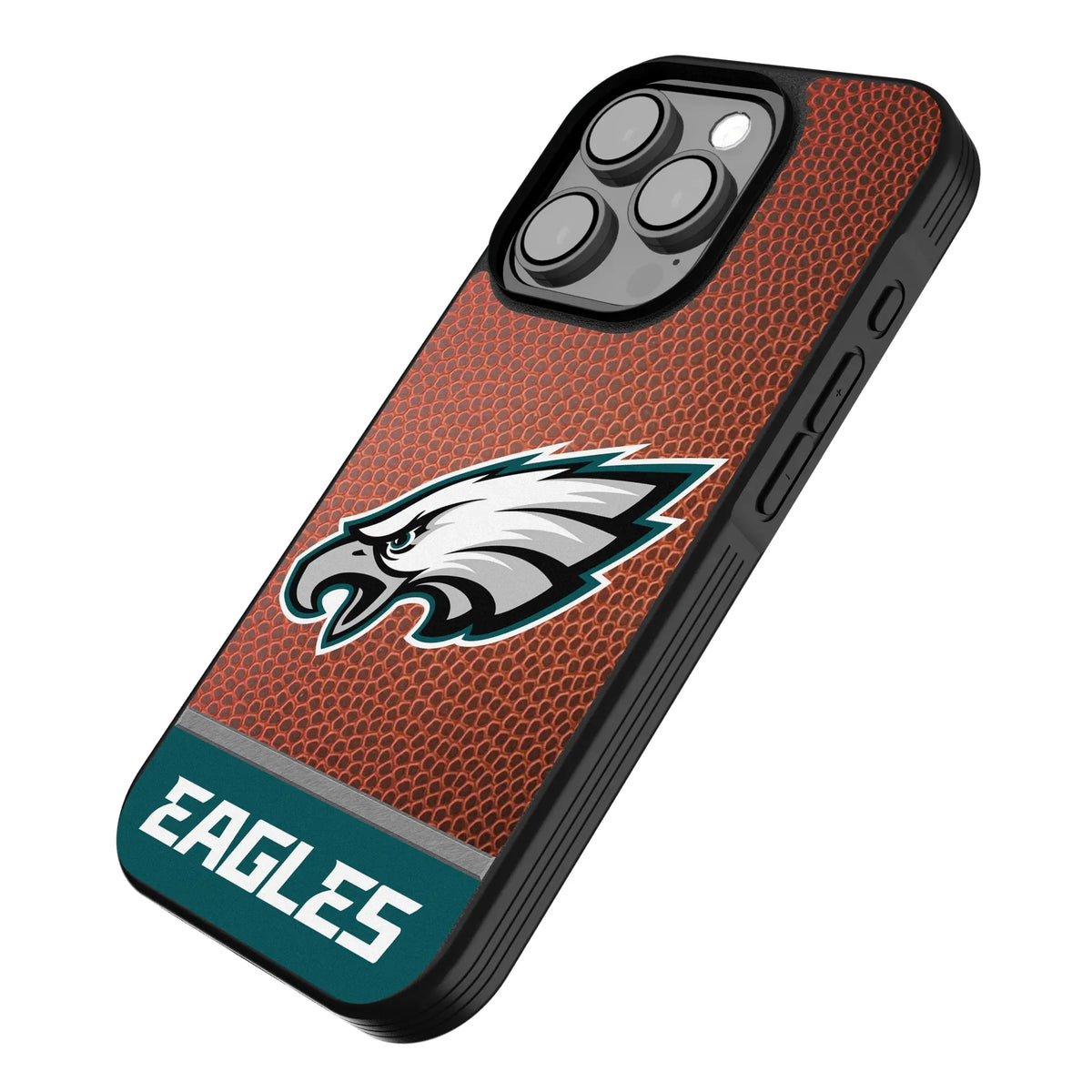 Philadelphia Eagles Football Wordmark iPhone Bump Phone Case for Apple iPhone - Isometric View