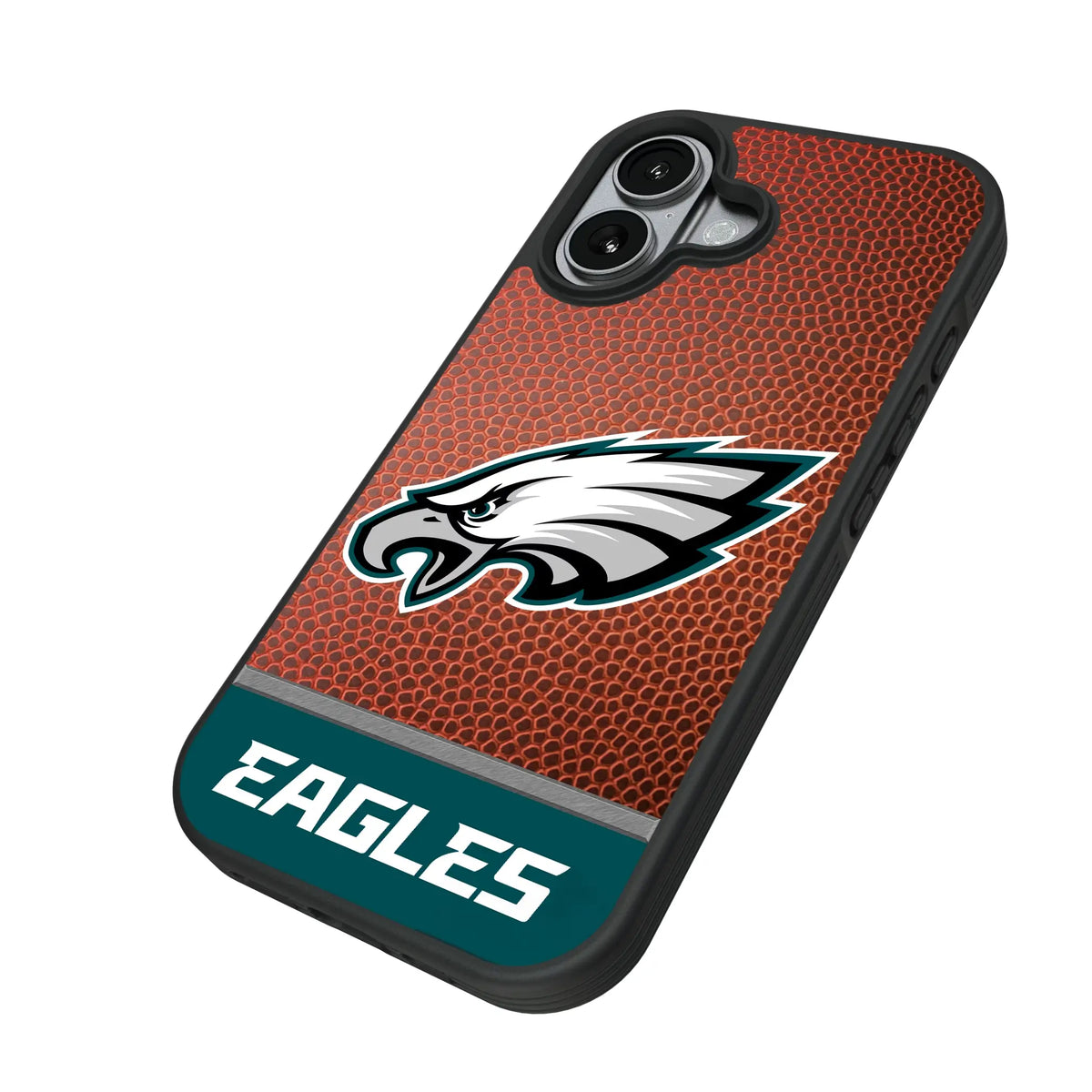 Philadelphia Eagles Football Wordmark iPhone Bump Phone Case for Apple iPhone - Isometric View#Device_iPhone 17