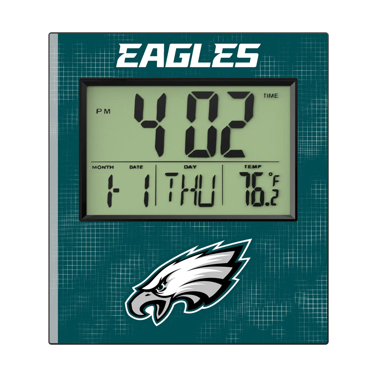 Philadelphia Eagles Hatch Wall Clock
