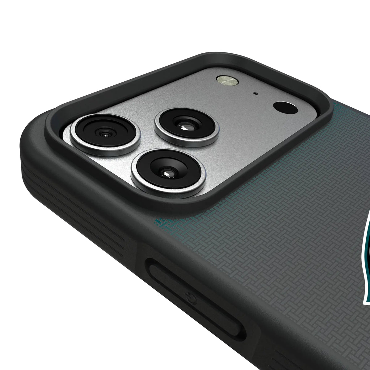 Philadelphia Eagles Linen iPhone Bump Phone Case for Apple iPhone - Detail#Device_iPhone 17 Pro Max