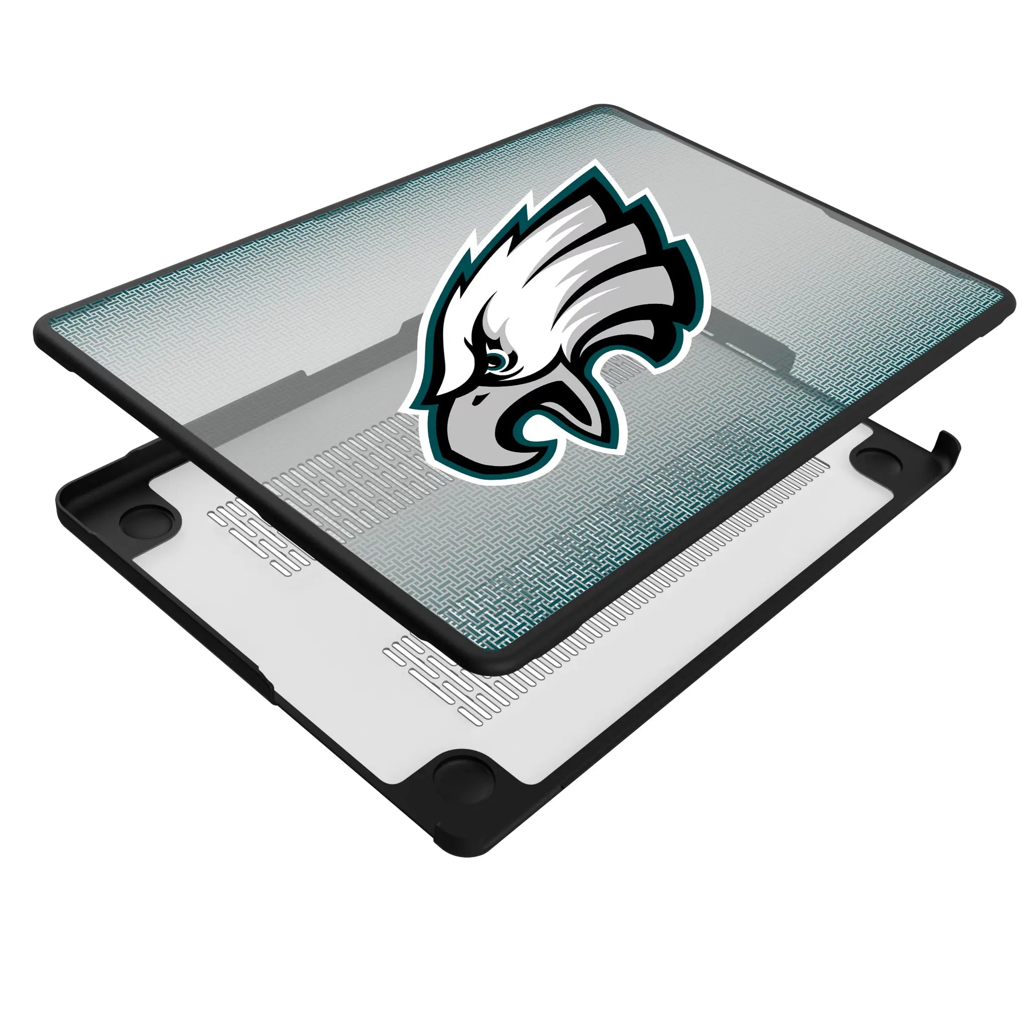 Philadelphia Eagles Linen MacBook Laptop Case for Apple MacBook - Isometric View