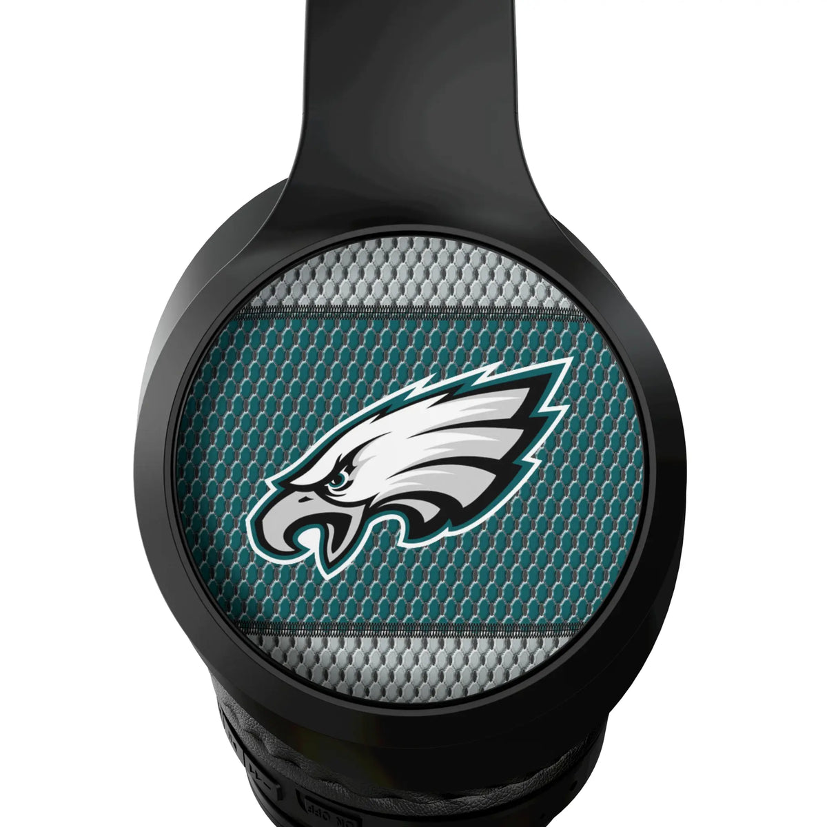 Philadelphia Eagles Mesh Wireless Over-Ear Headphones With Case - Detail
