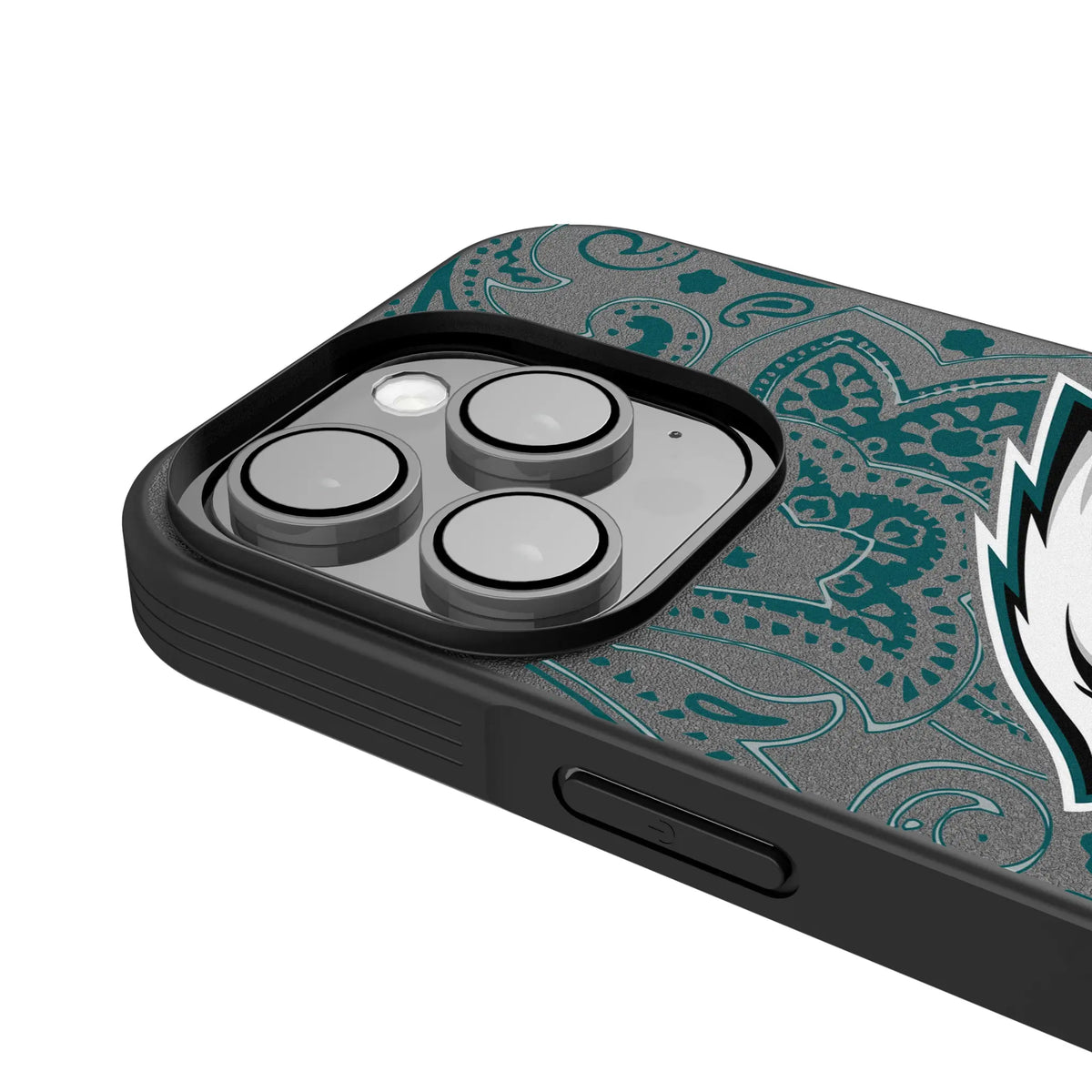 Philadelphia Eagles Paisley iPhone Bump Phone Case for Apple iPhone - Detail