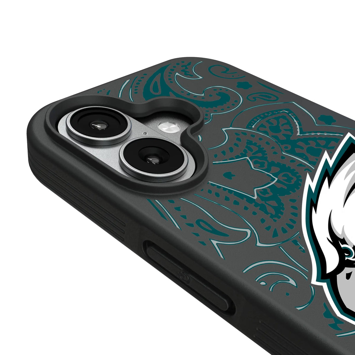 Philadelphia Eagles Paisley iPhone Bump Phone Case for Apple iPhone - Detail#Device_iPhone 17