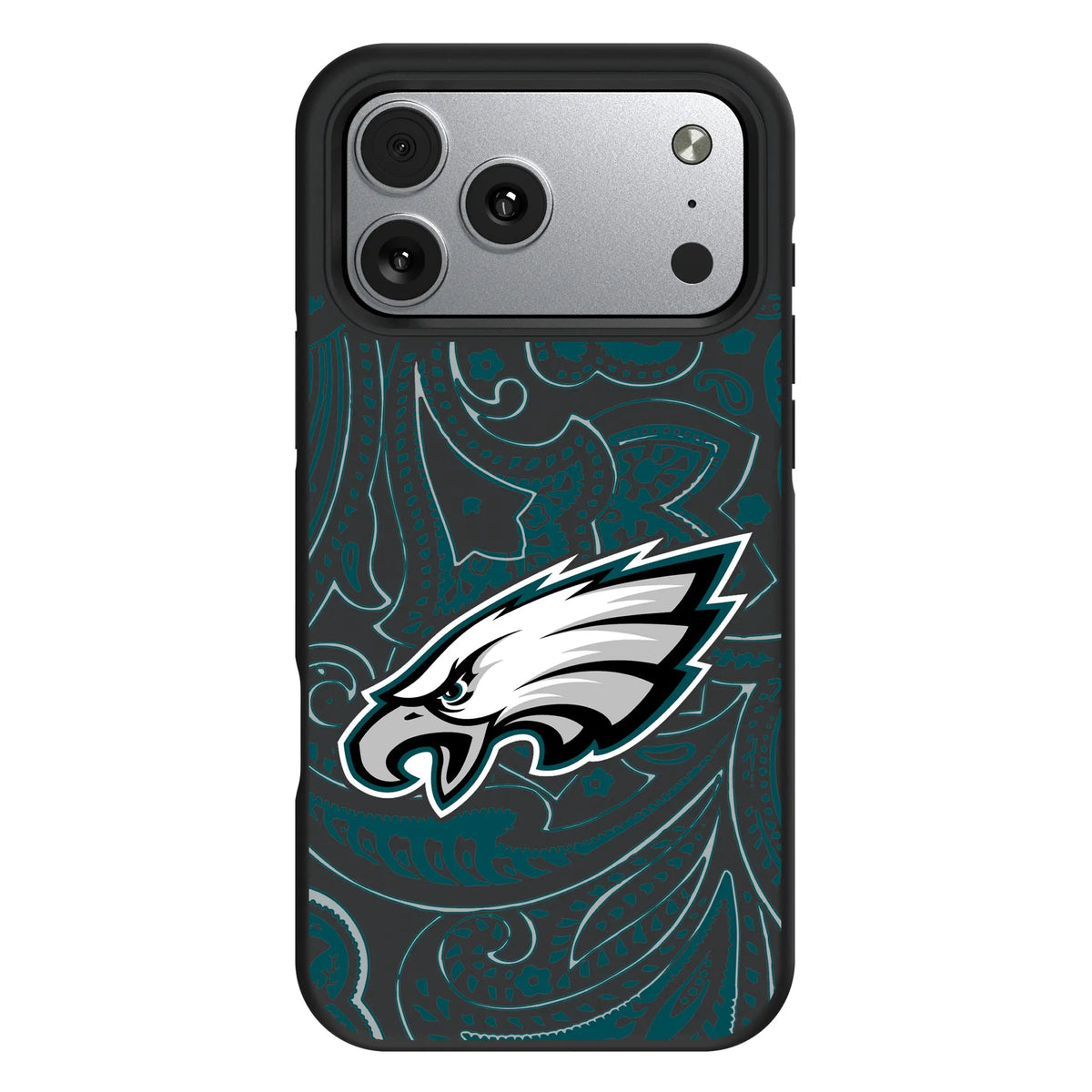 Philadelphia Eagles Paisley iPhone Bump Phone Case for Apple iPhone#Device_iPhone 17 Pro Max