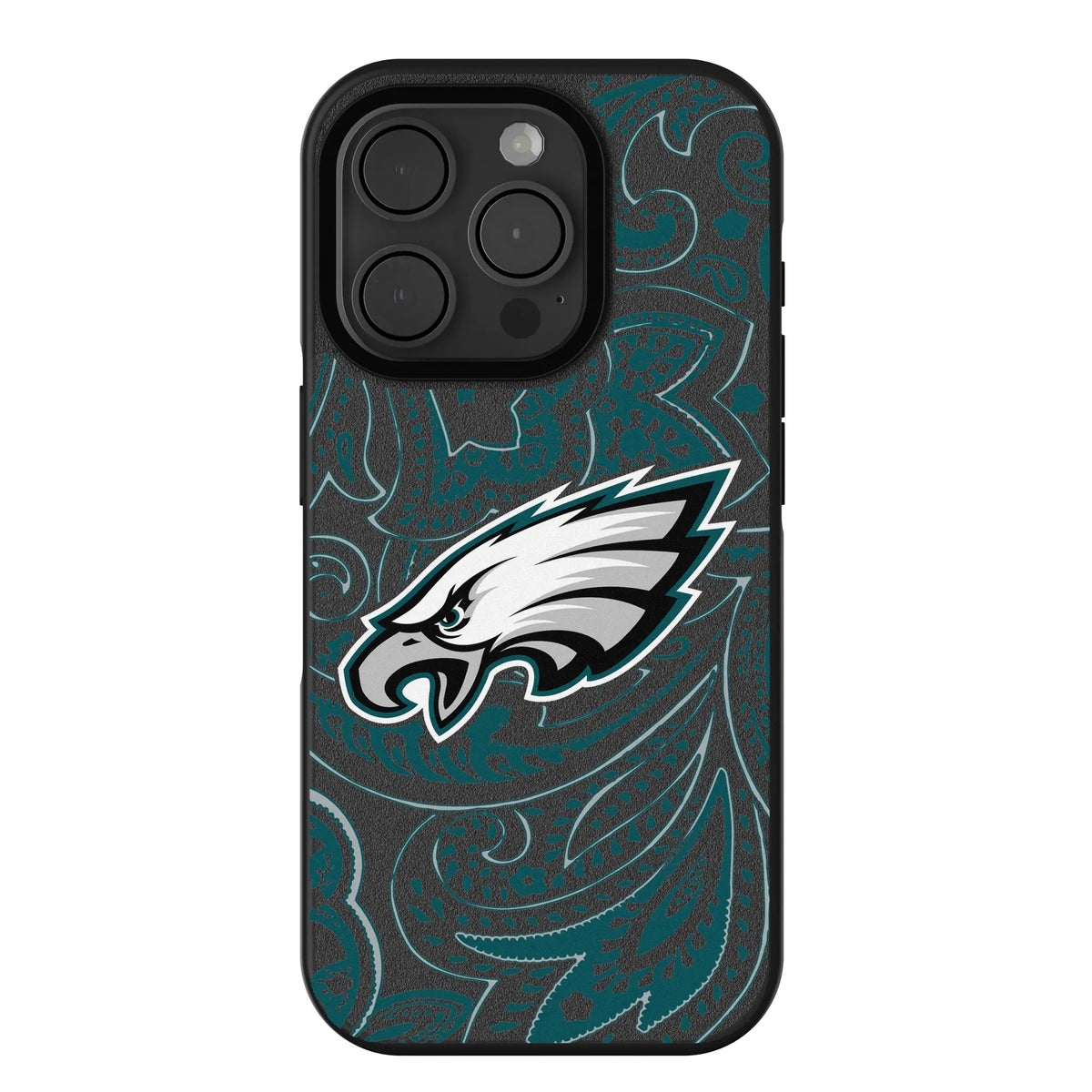 Philadelphia Eagles Paisley iPhone Bump Phone Case for Apple iPhone