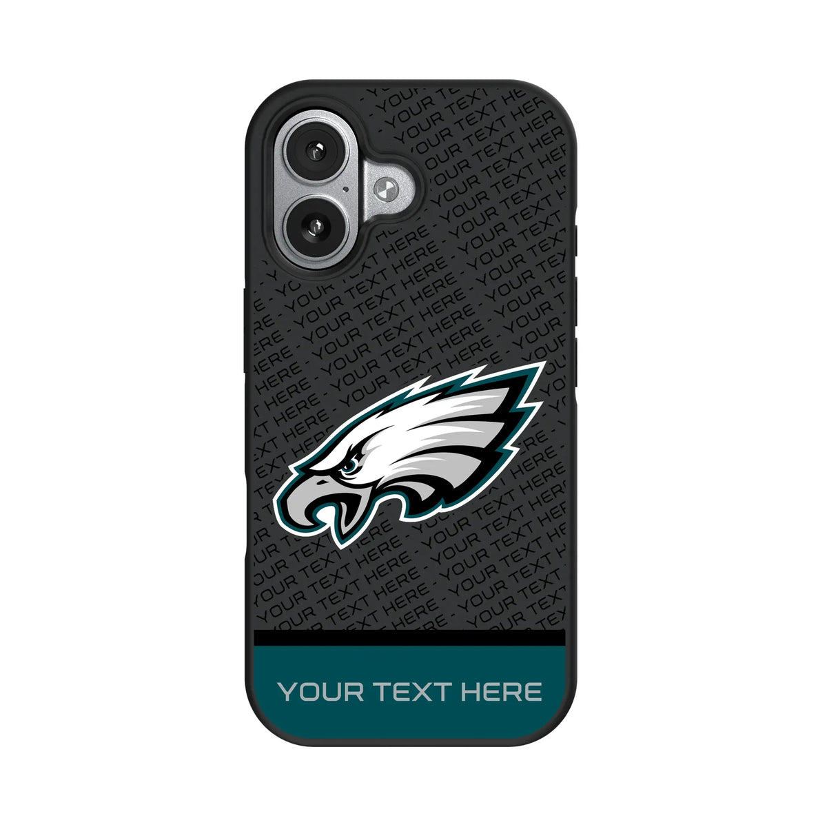 Philadelphia Eagles Personalized EndZone Plus iPhone Bump Phone Case for Apple iPhone#Device_iPhone 17