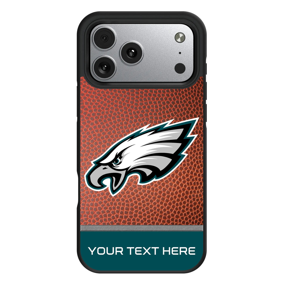 Philadelphia Eagles Personalized Football iPhone Bump Phone Case for Apple iPhone#Device_iPhone 17 Pro Max