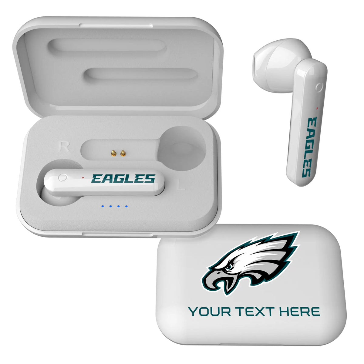 Philadelphia Eagles Personalized Insignia Wireless TWS Earbuds
