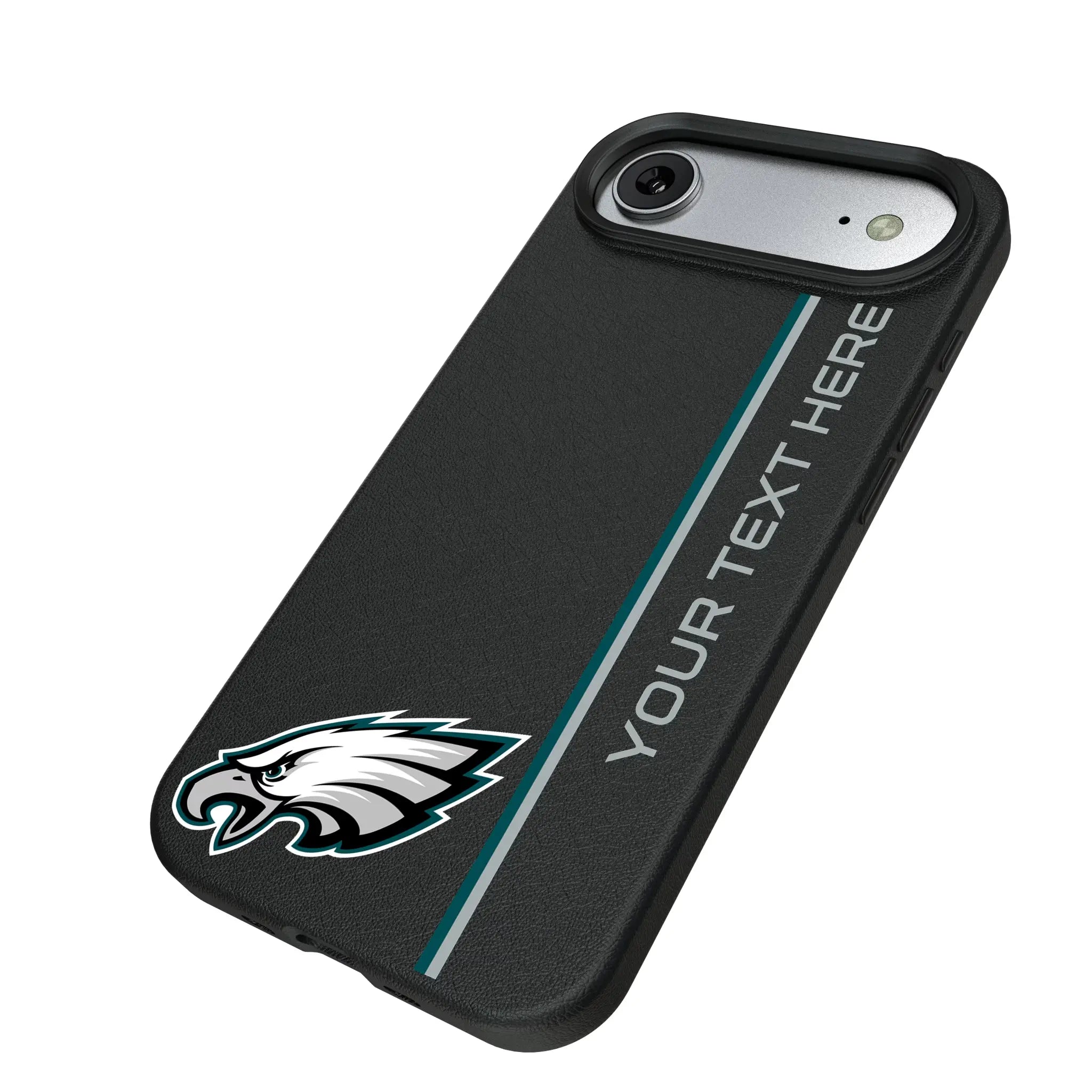 Philadelphia Eagles Personalized Sidebard iPhone MagSafe Compatible Phone Case for Apple iPhone - Isometric View#Device_iPhone Air