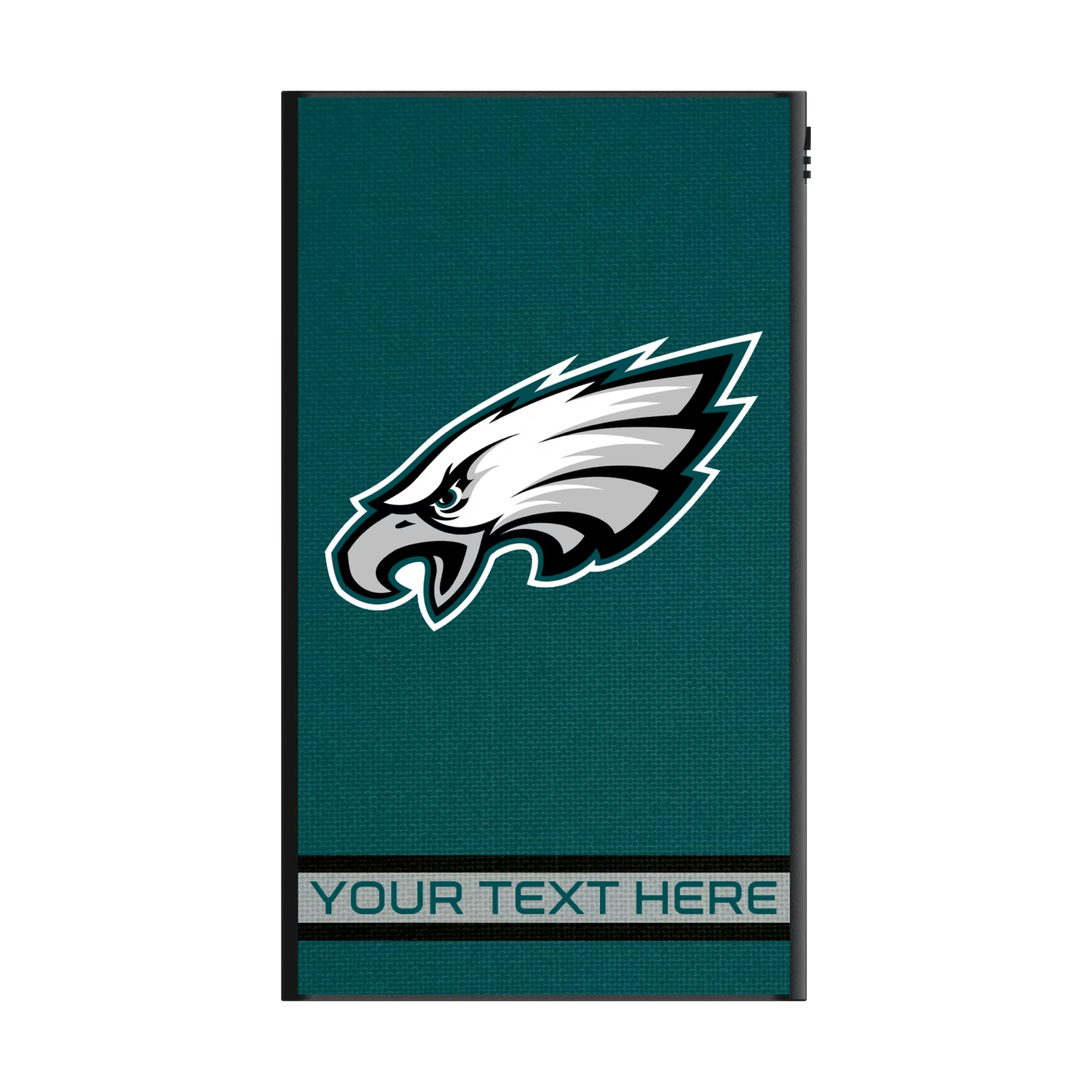 Philadelphia Eagles Personalized Stripe 5000mAh Flat Powerbank