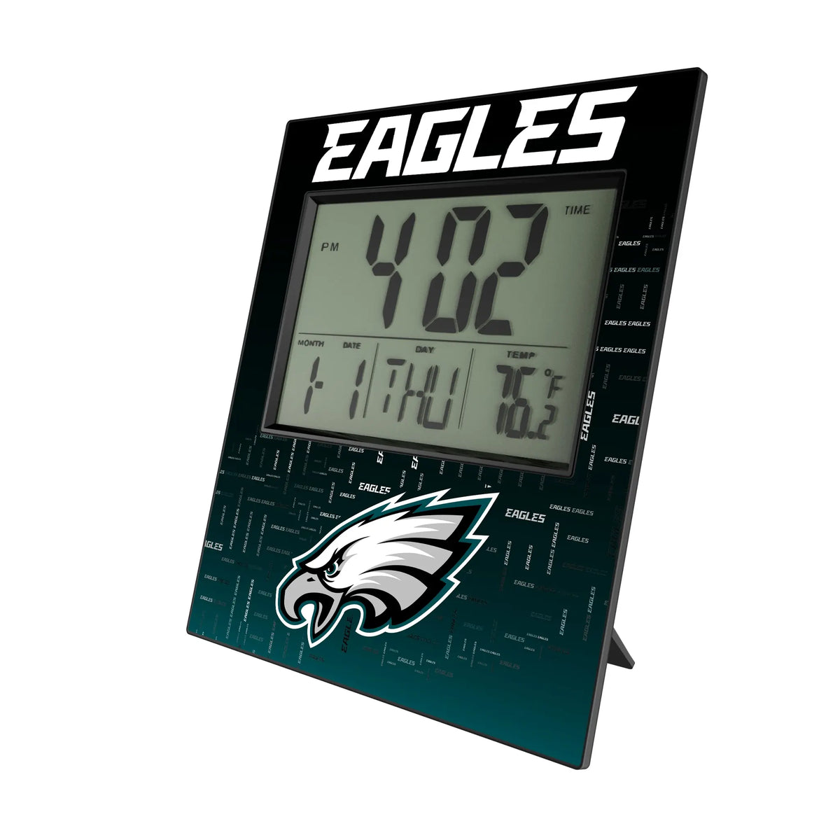 Philadelphia Eagles Quadtile Wall Clock