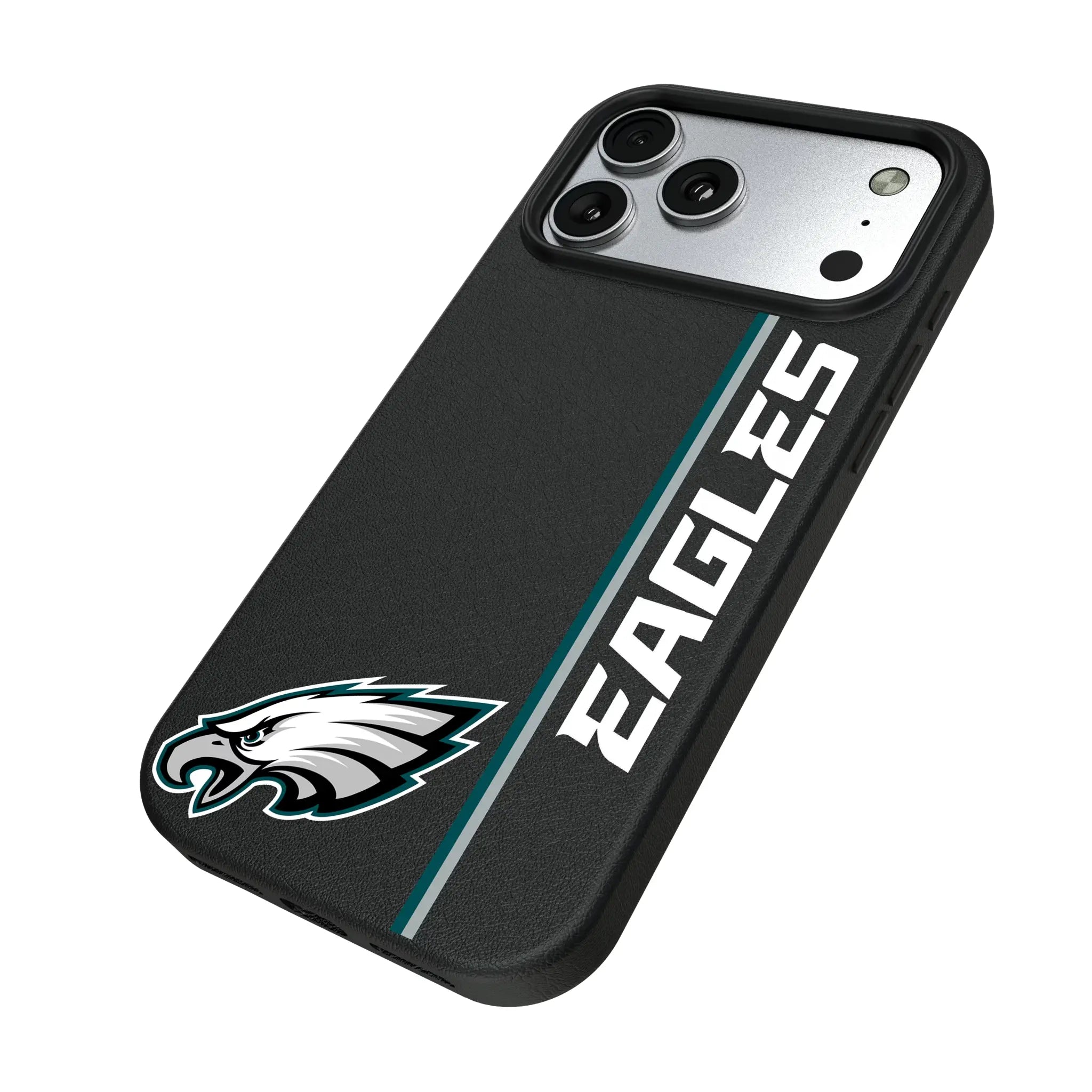 Philadelphia Eagles Sidebar iPhone MagSafe Compatible Phone Case for Apple iPhone - Isometric View#Device_iPhone 17 Pro Max