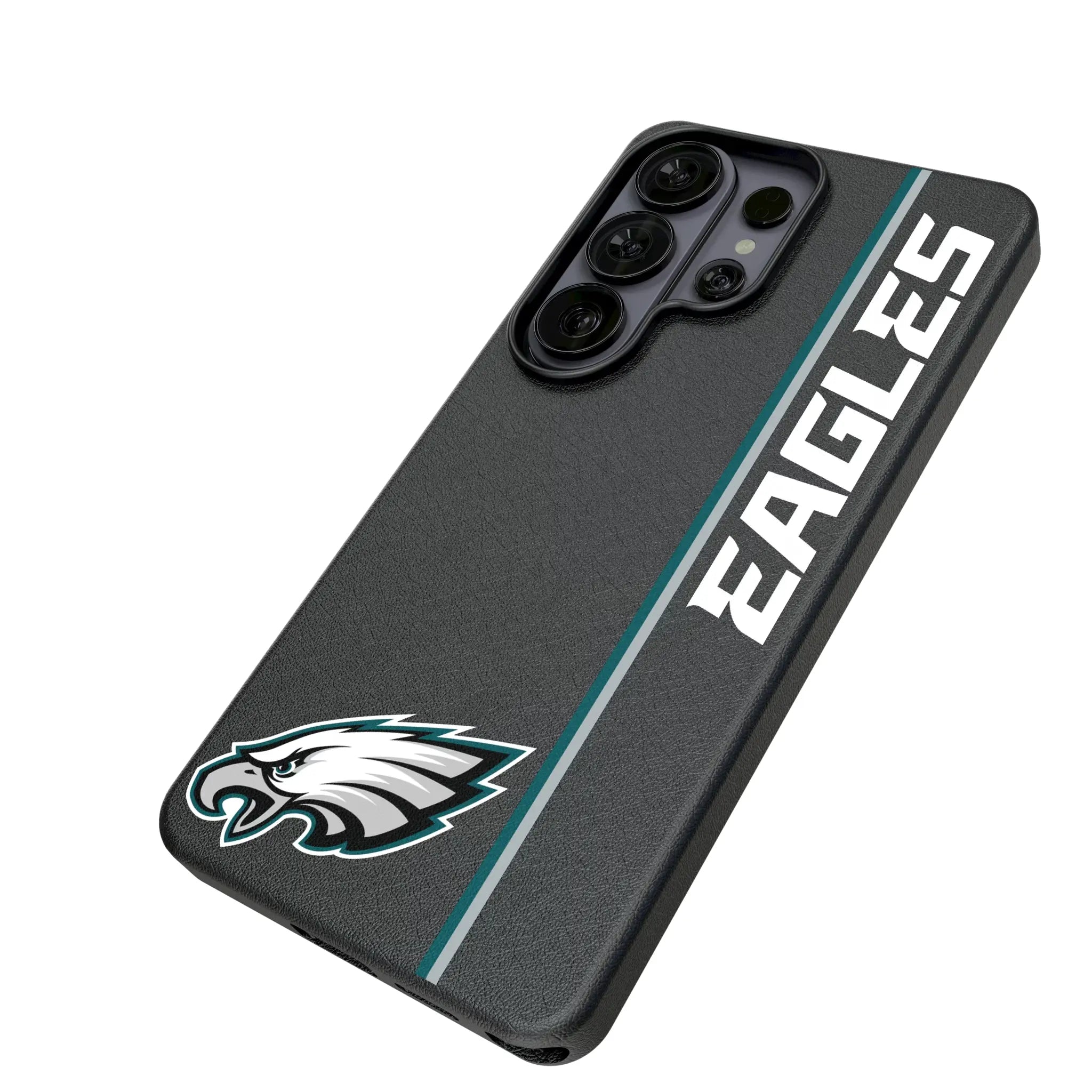 Philadelphia Eagles Sidebar Galaxy MagSafe Compatible Phone Case for Samsung Galaxy - Isometric View#Device_Galaxy S26 Ultra