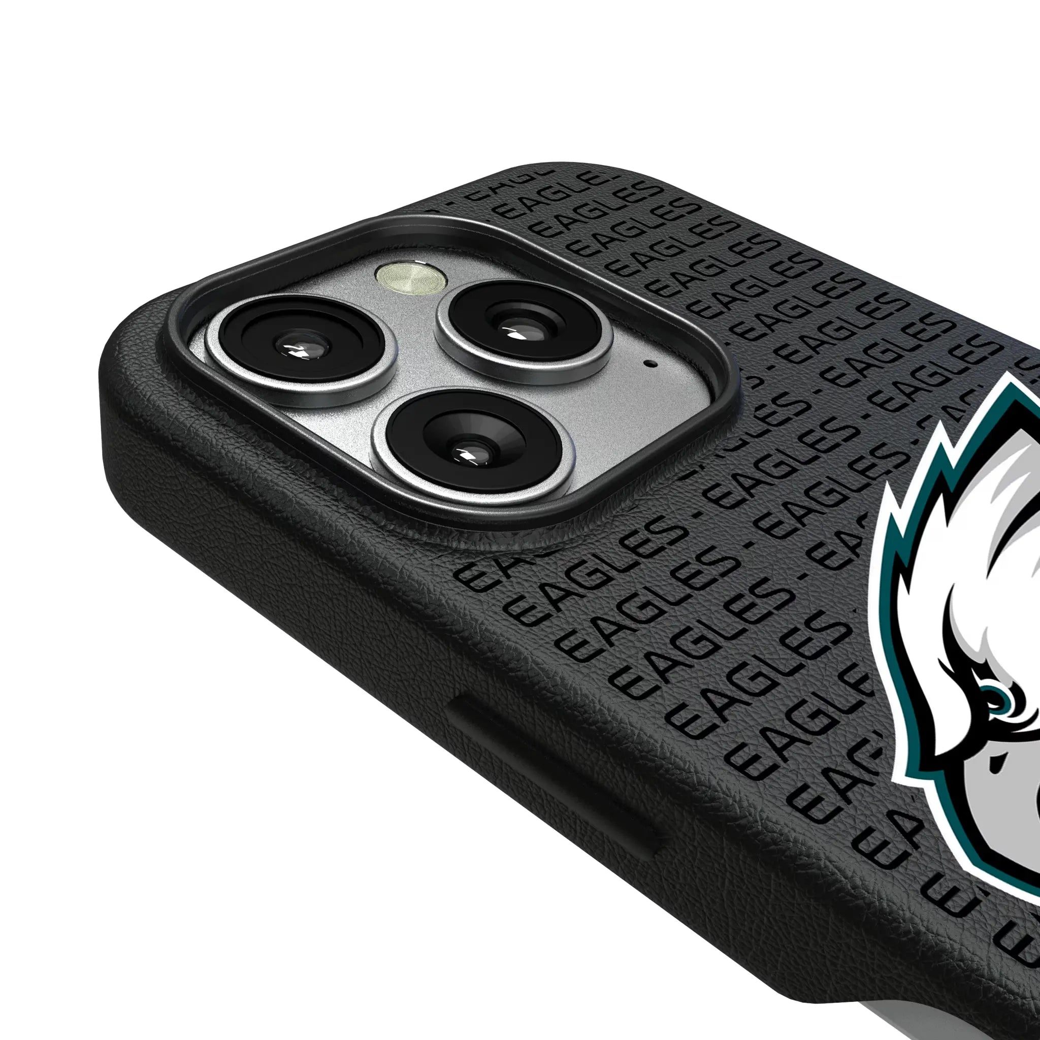 Philadelphia Eagles Text Backdrop iPhone MagSafe Compatible Phone Case for Apple iPhone - Detail
