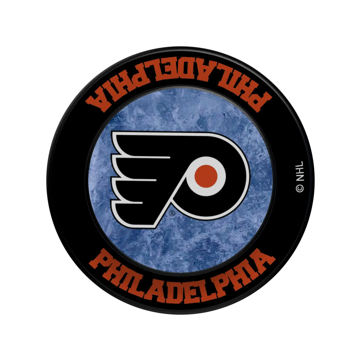 Philadelphia Flyers Ice Wordmark Popsockets Round Magnetic