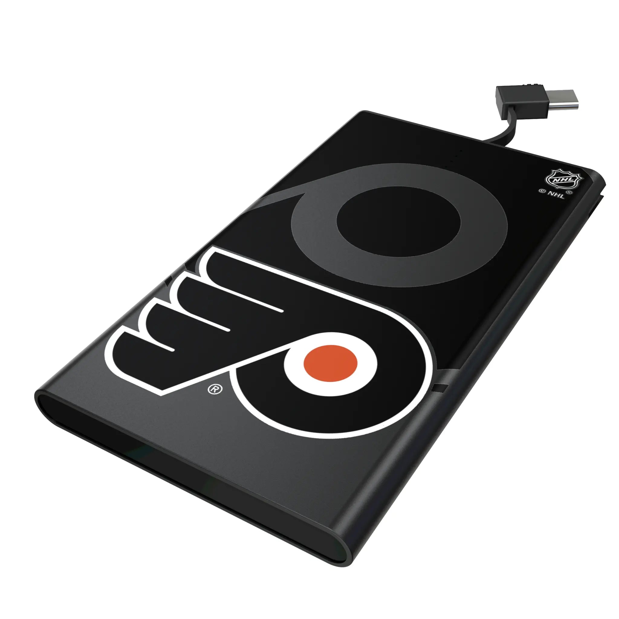 Philadelphia Flyers Monocolor Tilt 5000mAh Flat Power Bank