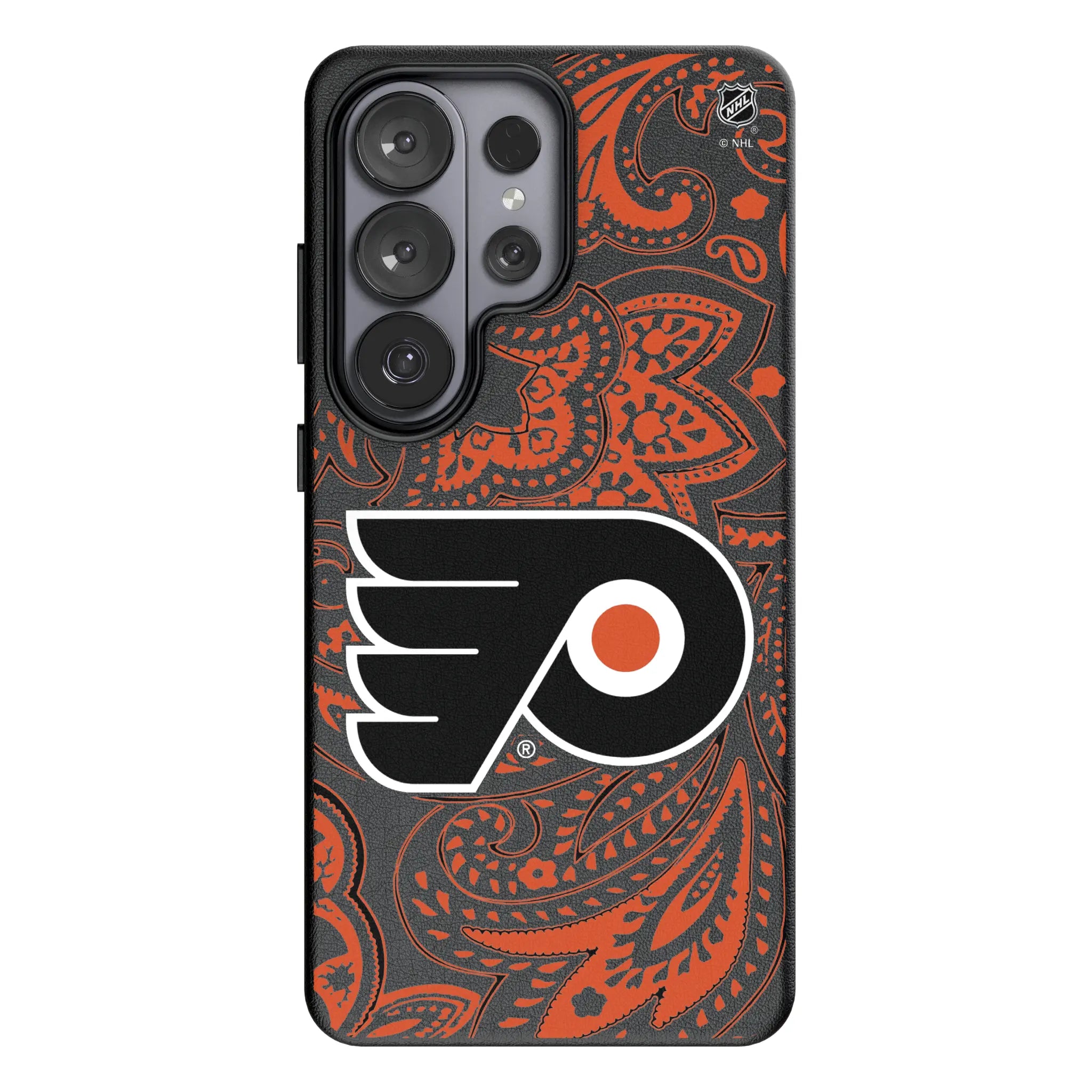 Philadelphia Flyers Paisley Galaxy MagSafe Compatible Phone Case for Samsung Galaxy#Device_Galaxy S26 Ultra