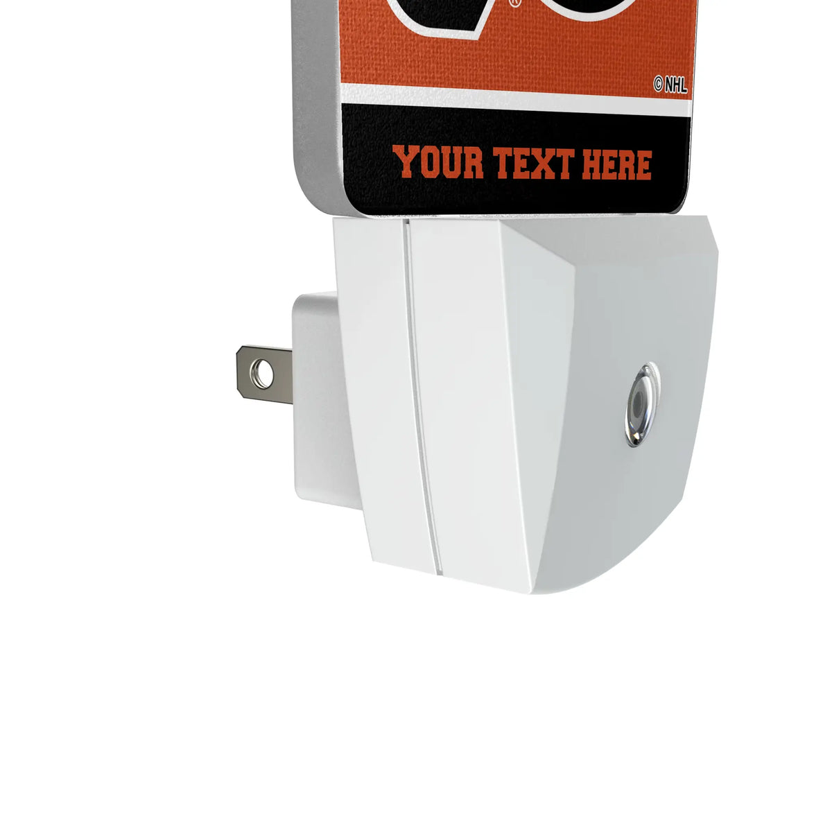 Philadelphia Flyers Personalized Endzone Solid Night Light 2-Pack - Detail