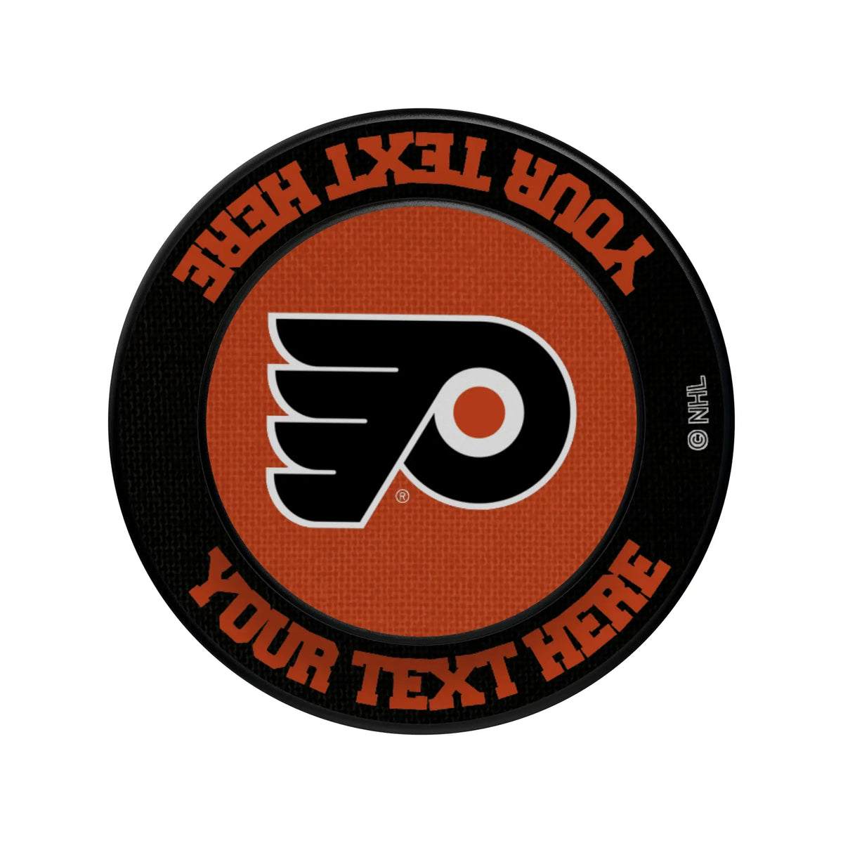 Philadelphia Flyers Personalized Endzone Solid Popsockets Round Magnetic