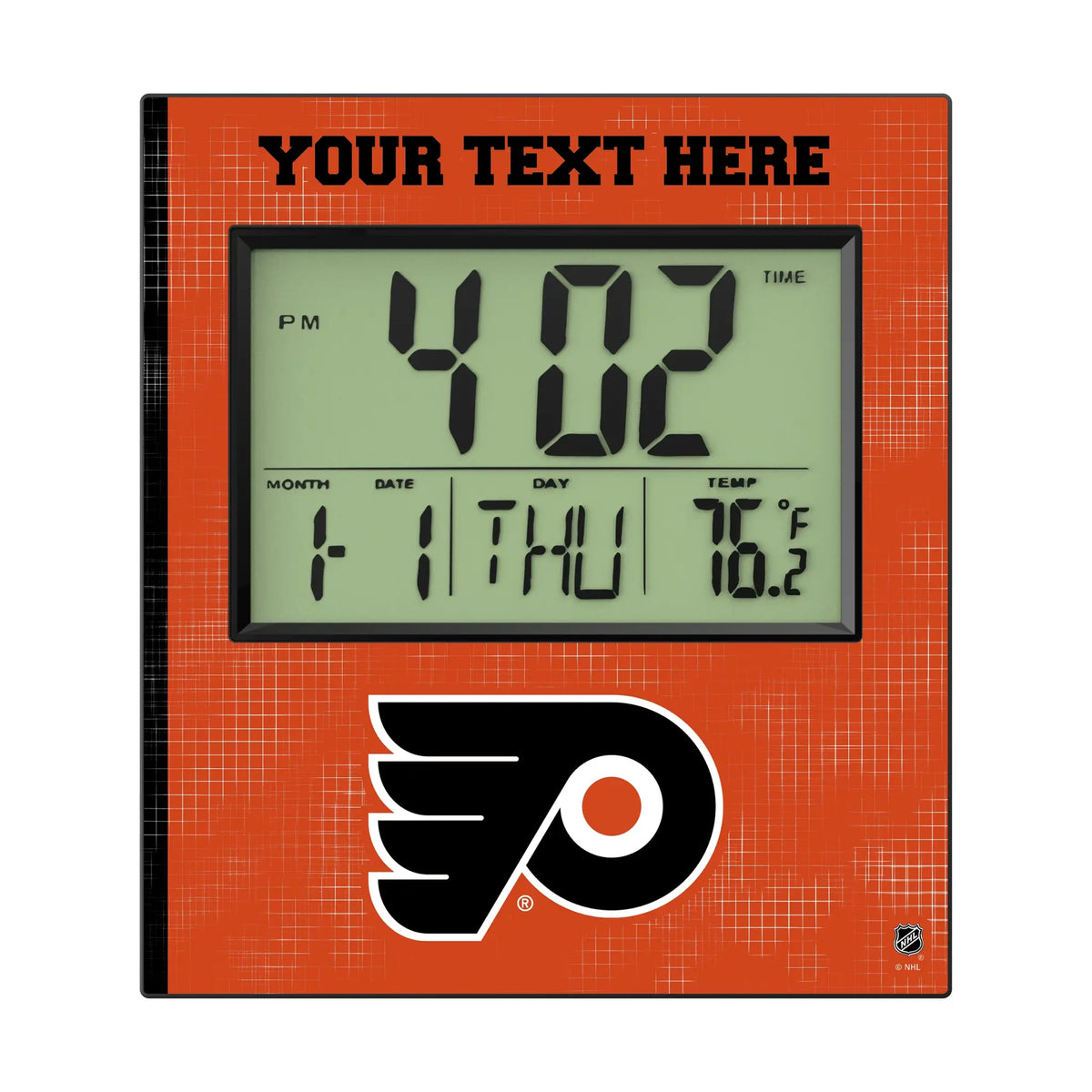 Philadelphia Flyers Personalized Hatch Wall Clock