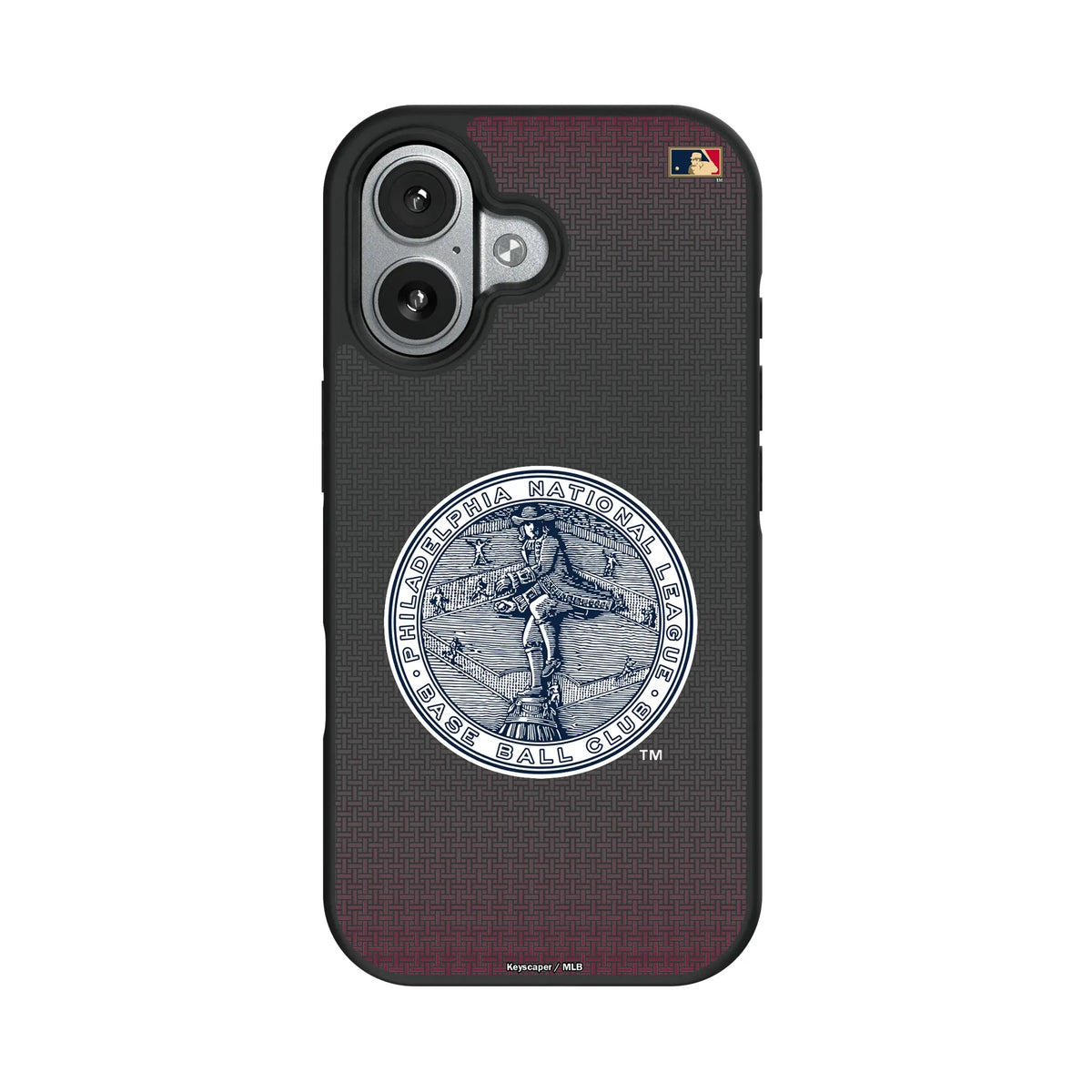 Philadelphia Phillies 1915-1943 - Cooperstown Collection Linen iPhone Bump Phone Case for Apple iPhone#Device_iPhone 17