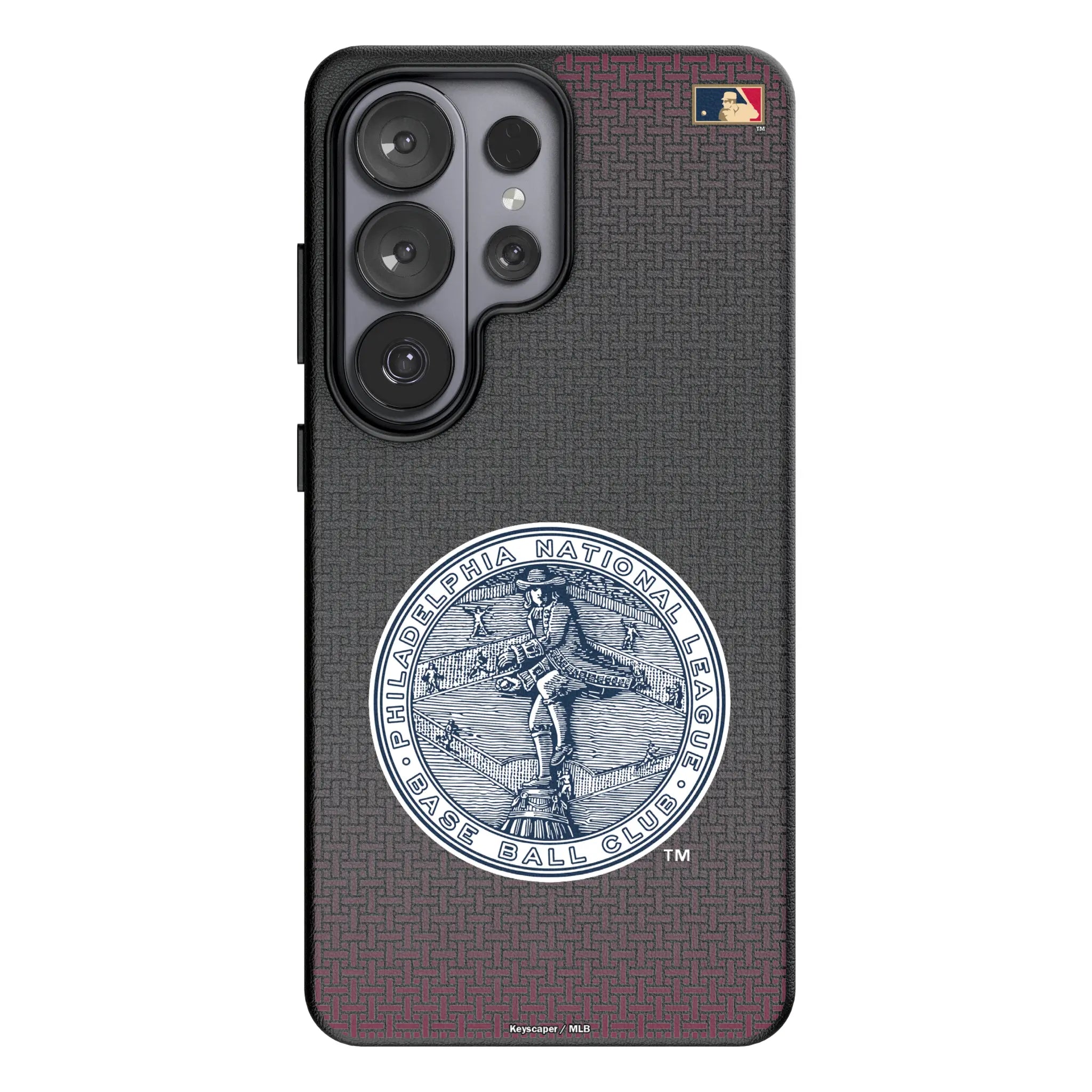 Philadelphia Phillies 1915-1943 - Cooperstown Collection Linen Galaxy MagSafe Compatible Phone Case for Samsung Galaxy#Device_Galaxy S26 Ultra