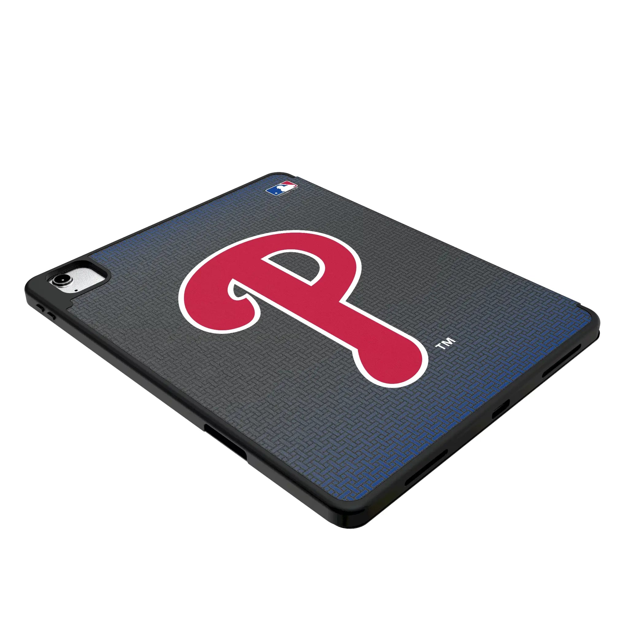 Philadelphia Phillies Linen iPad Tablet Case for Apple iPad - Isometric View