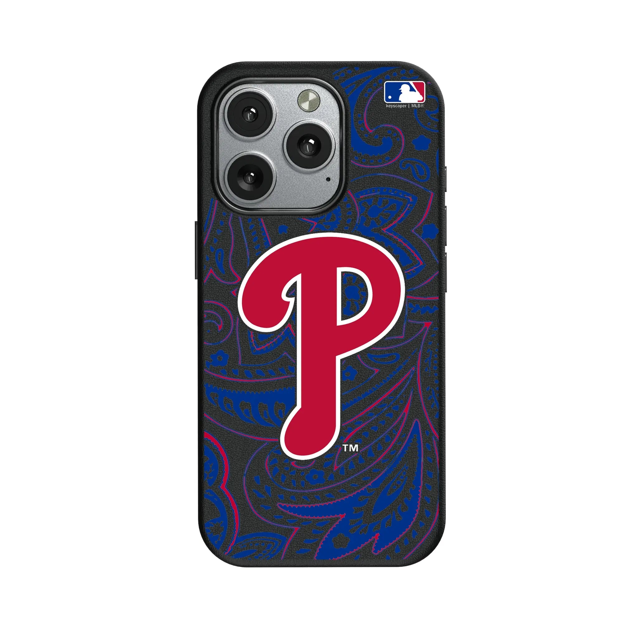 Philadelphia Phillies Paisley iPhone MagSafe Compatible Phone Case for Apple iPhone