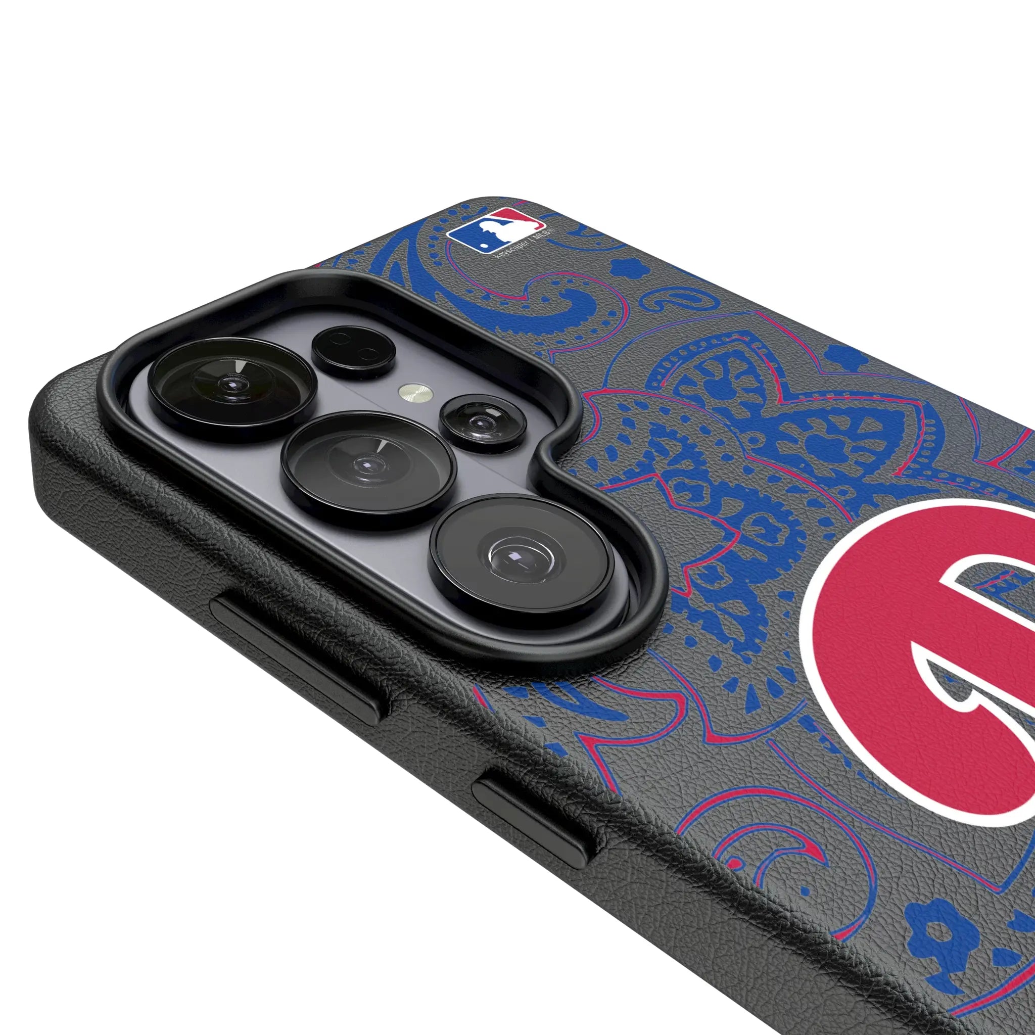 Philadelphia Phillies Paisley Galaxy MagSafe Compatible Phone Case for Samsung Galaxy - Detail#Device_Galaxy S26 Ultra