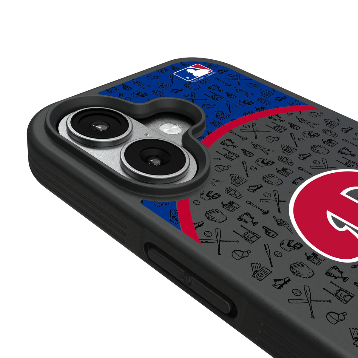 Philadelphia Phillies Personalized Circle iPhone Bump Phone Case for Apple iPhone - Detail#Device_iPhone 17