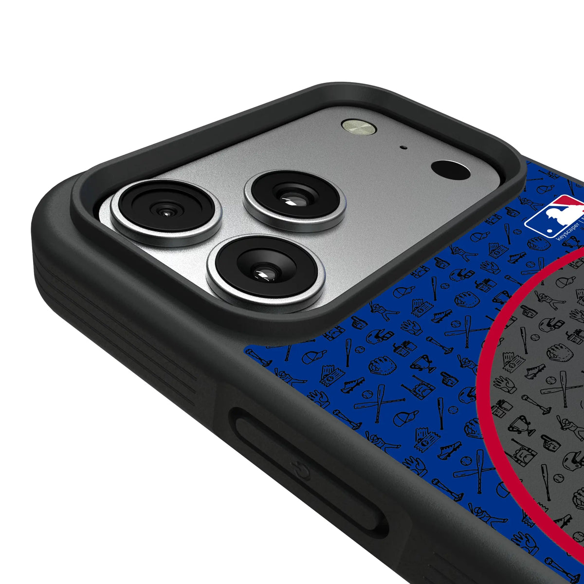 Philadelphia Phillies Personalized Circle iPhone Bump Phone Case for Apple iPhone - Detail#Device_iPhone 17 Pro Max