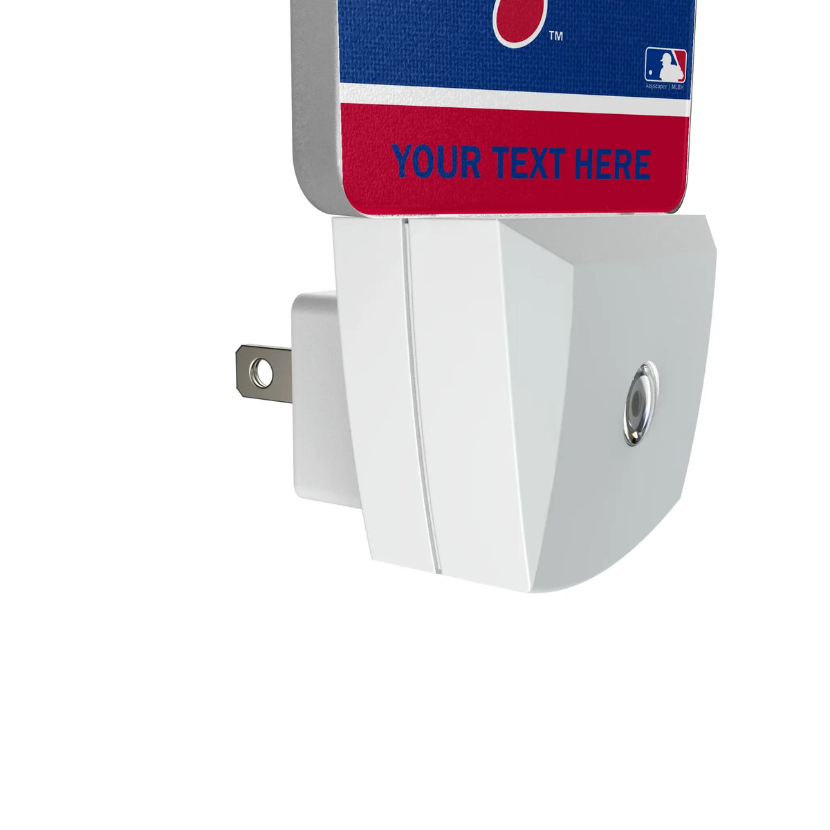 Philadelphia Phillies Personalized Endzone Solid Night Light 2-Pack - Detail