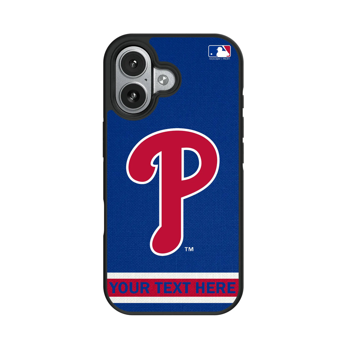 Philadelphia Phillies Personalized Stripe iPhone Bump Phone Case for Apple iPhone#Device_iPhone 17