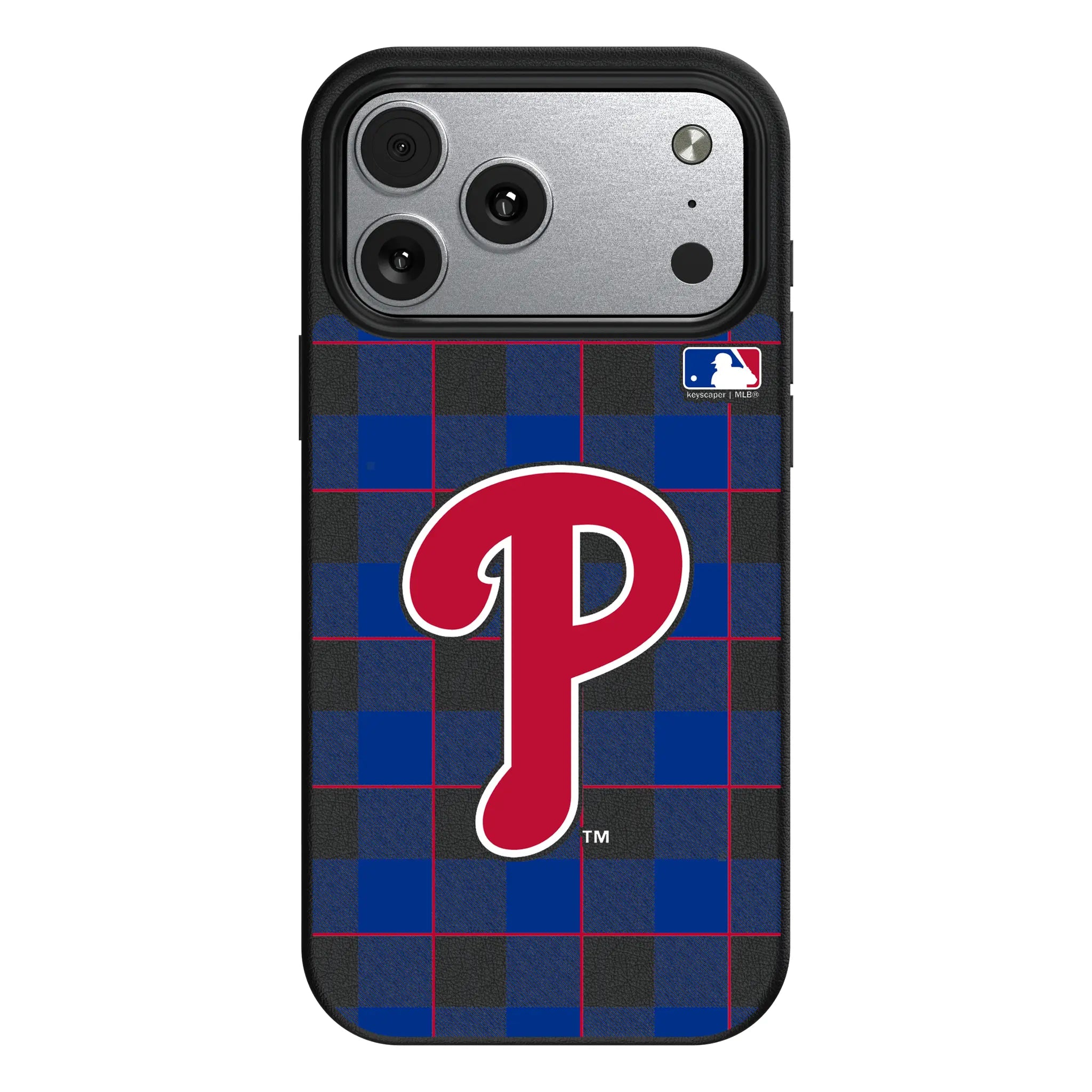 Philadelphia Phillies Plaid iPhone MagSafe Compatible Phone Case for Apple iPhone#Device_iPhone 17 Pro Max