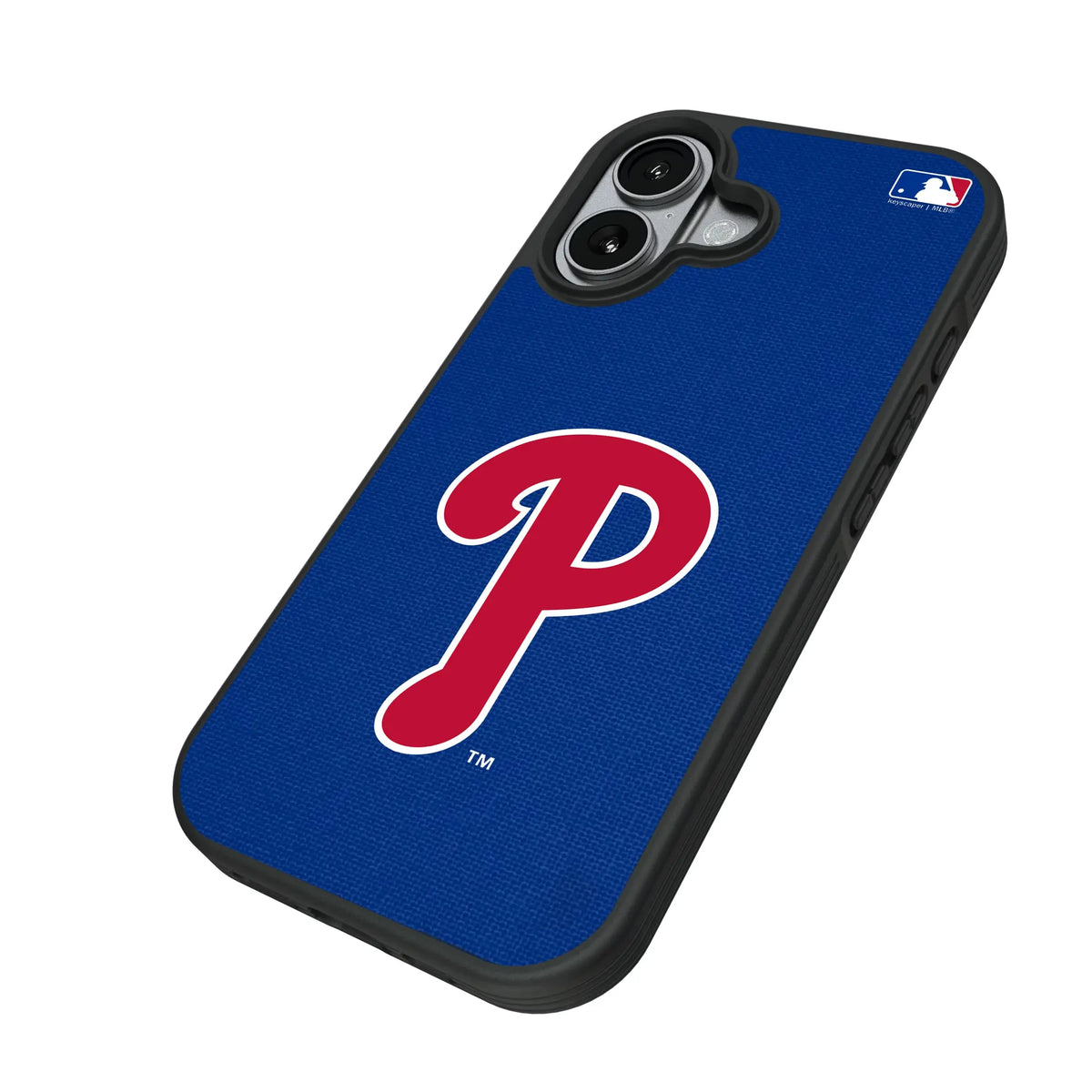 Philadelphia Phillies Solid iPhone Bump Phone Case for Apple iPhone - Isometric View#Device_iPhone 17