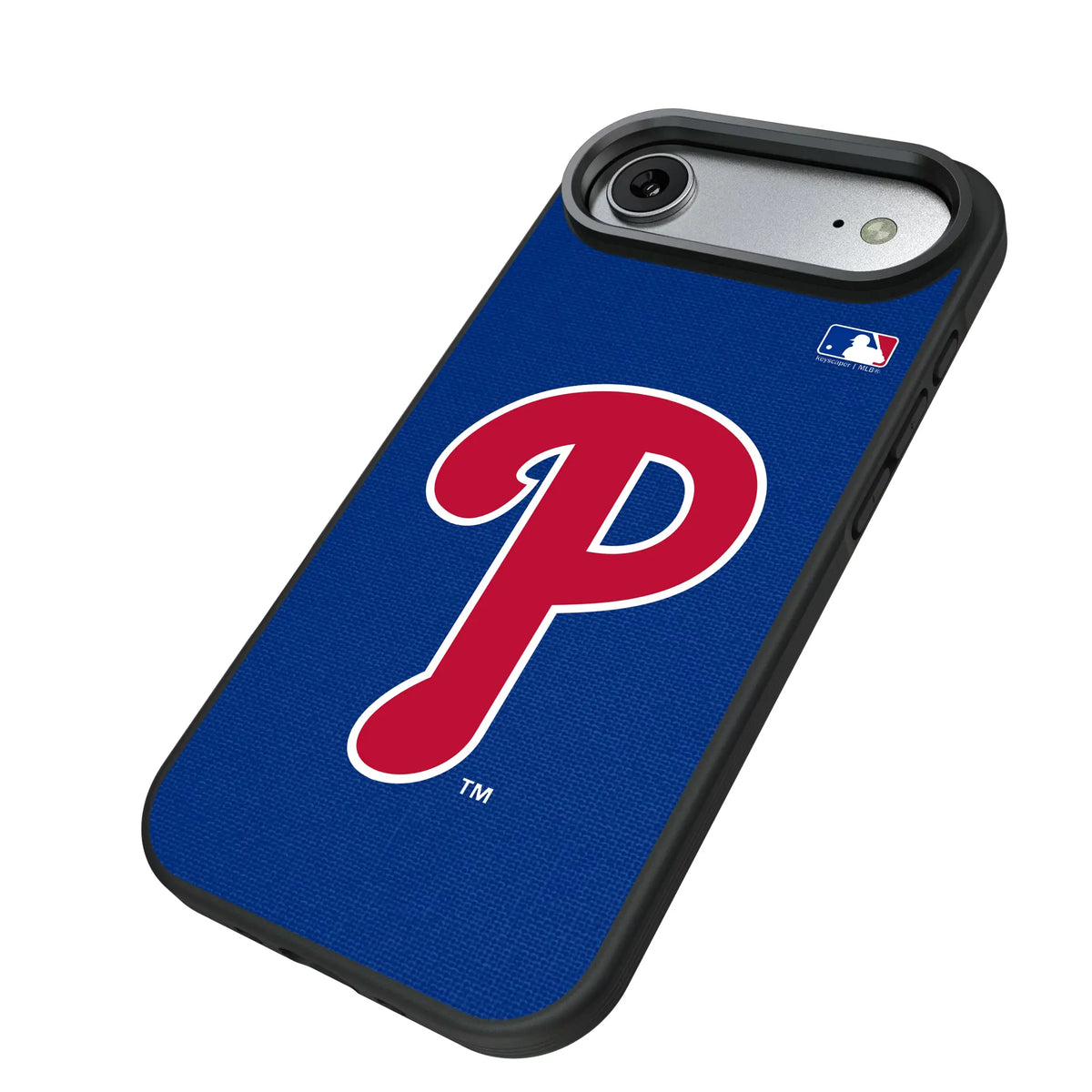 Philadelphia Phillies Solid iPhone Bump Phone Case for Apple iPhone - Isometric View#Device_iPhone Air