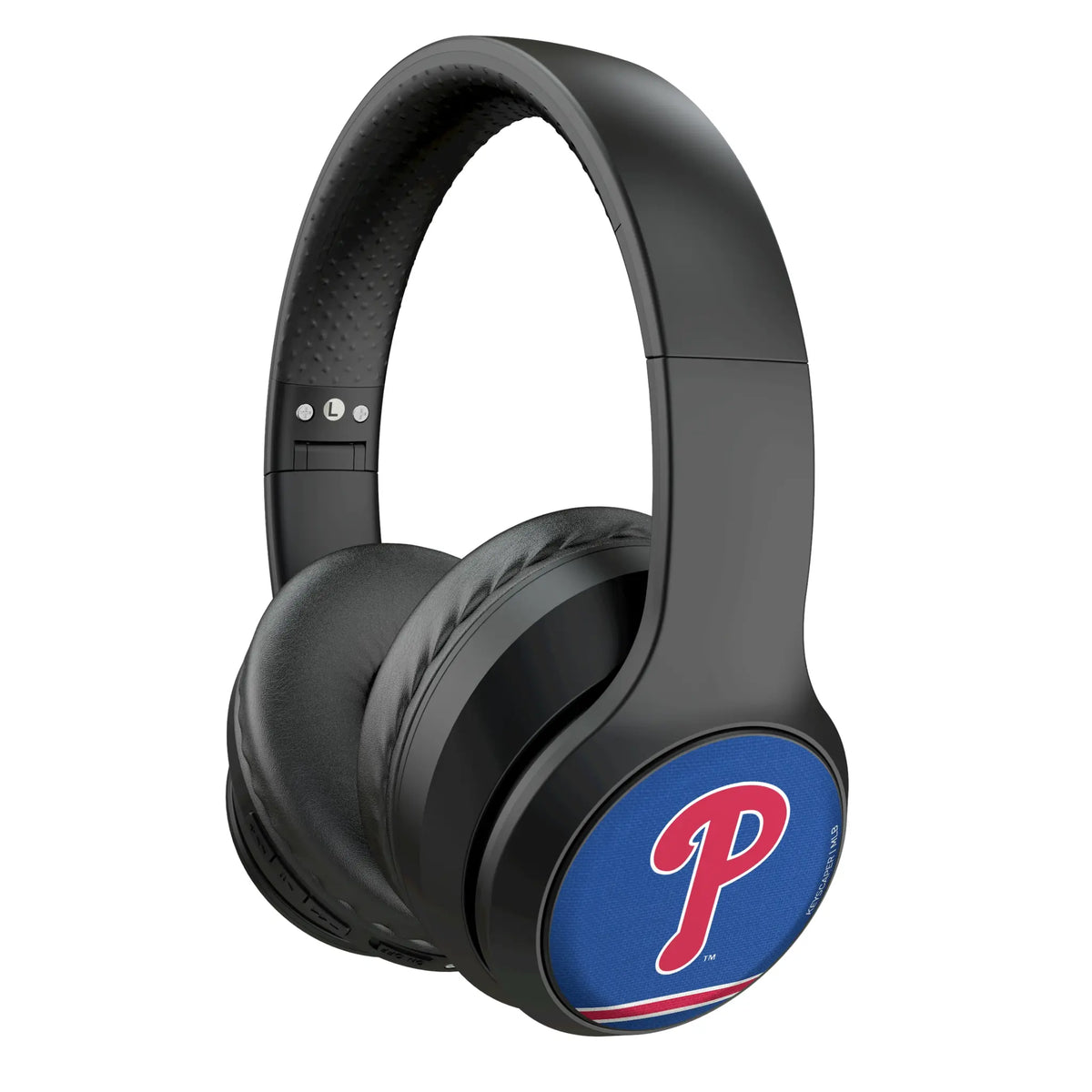 Philadelphia Phillies Stripe Wireless Over-Ear Headphones With Case