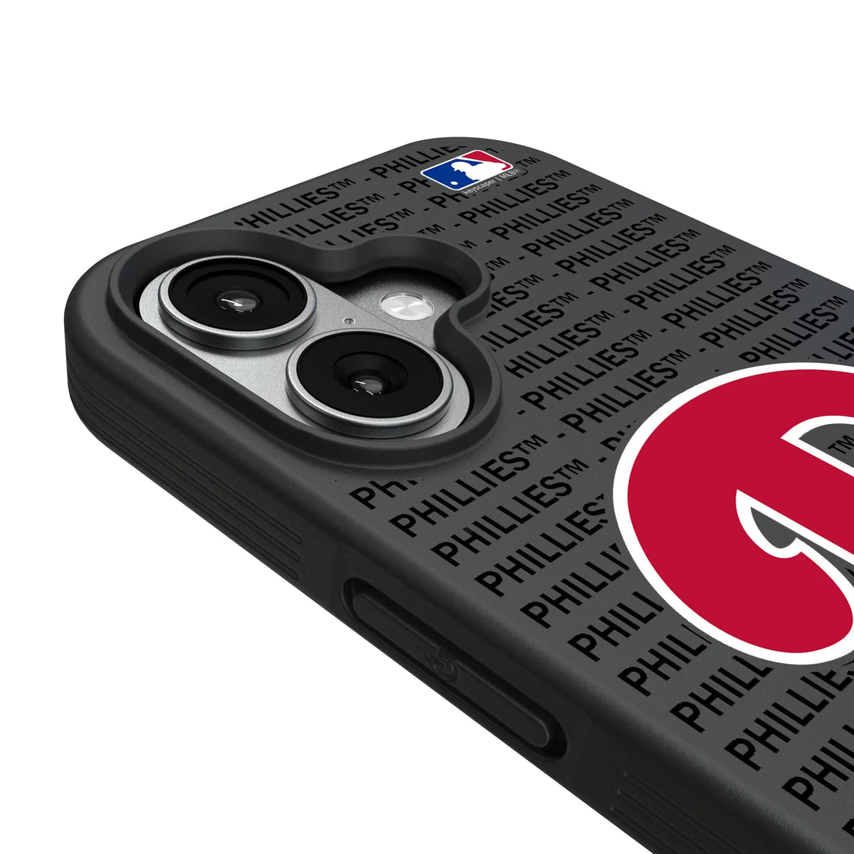 Philadelphia Phillies Text Backdrop iPhone Bump Phone Case for Apple iPhone - Detail#Device_iPhone 17