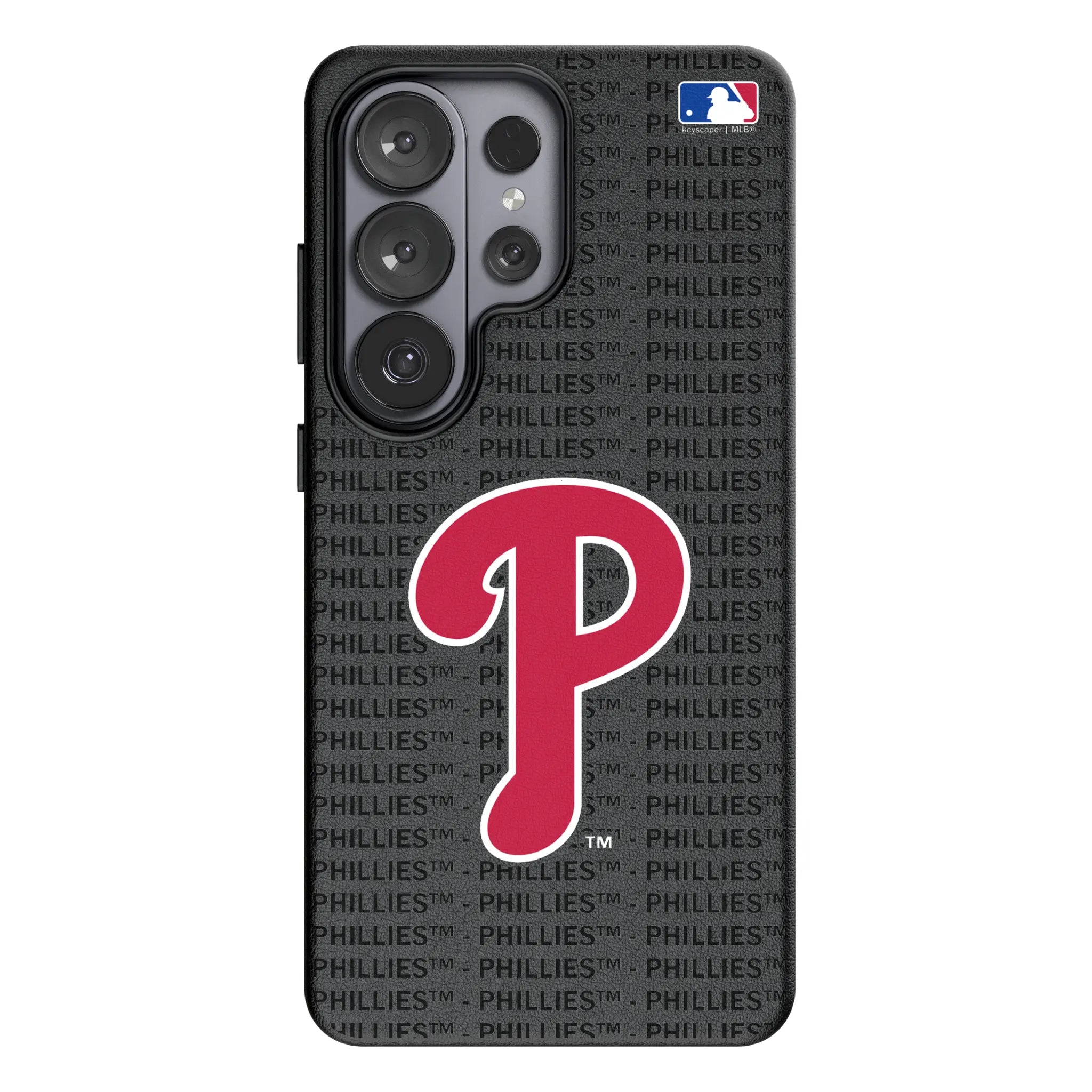 Philadelphia Phillies Text Backdrop Galaxy MagSafe Compatible Phone Case for Samsung Galaxy#Device_Galaxy S26 Ultra