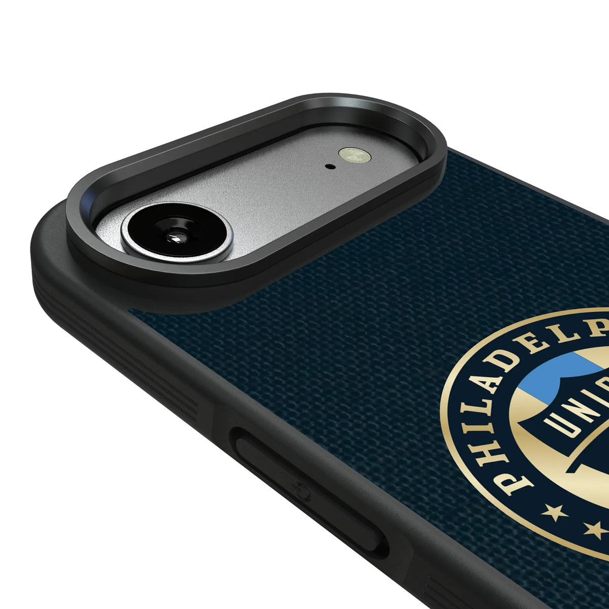 Philadelphia Union Diagonal Stripe iPhone Bump Phone Case for Apple iPhone - Detail#Device_iPhone Air